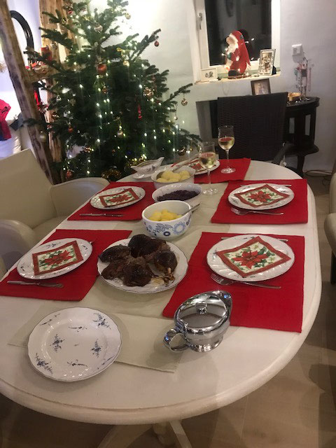 Weihnachten mit echtem Tisch / X-mas with normal table