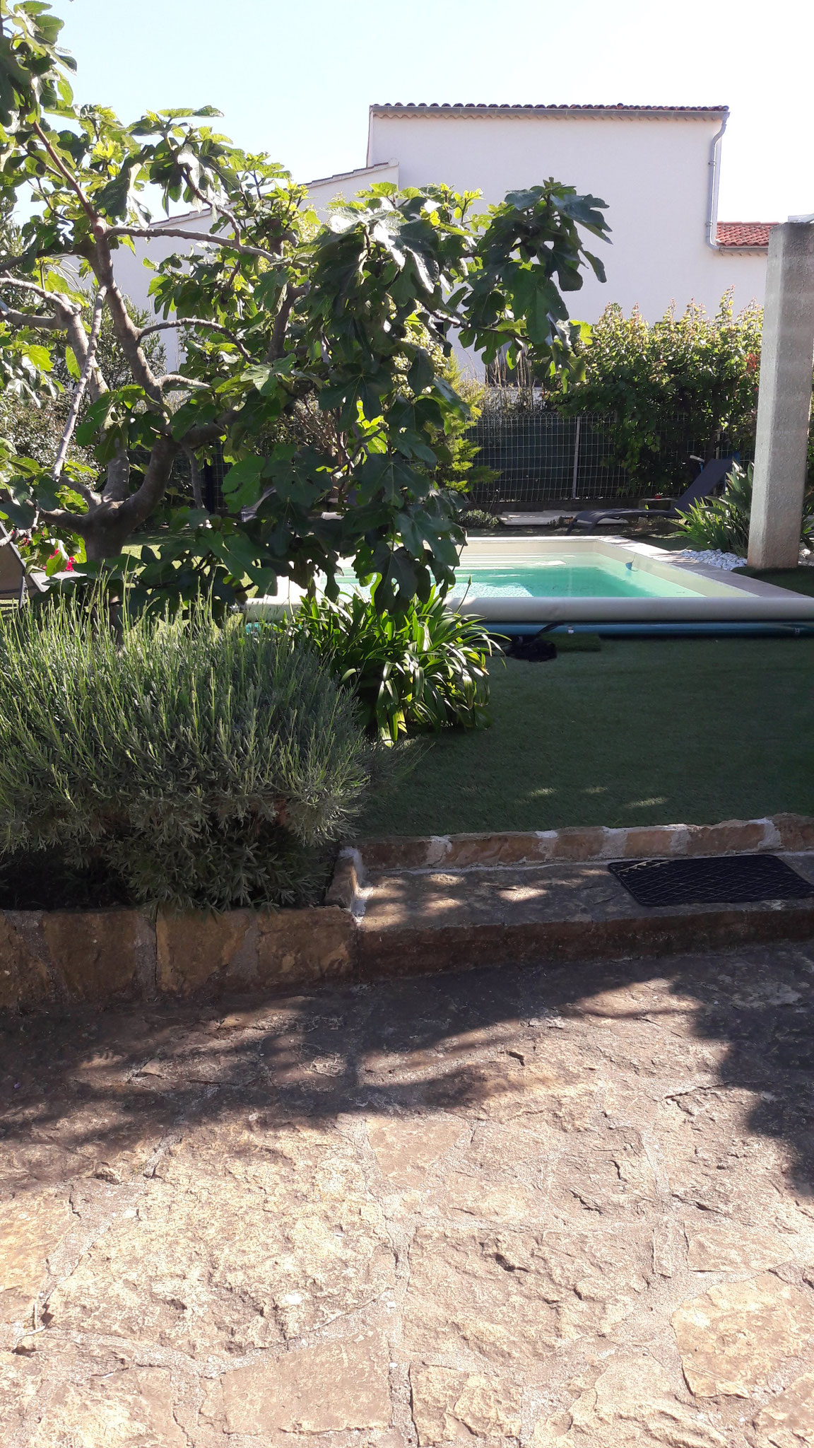 Vue du  T2 MIMOSA ou chambre d'hôte
