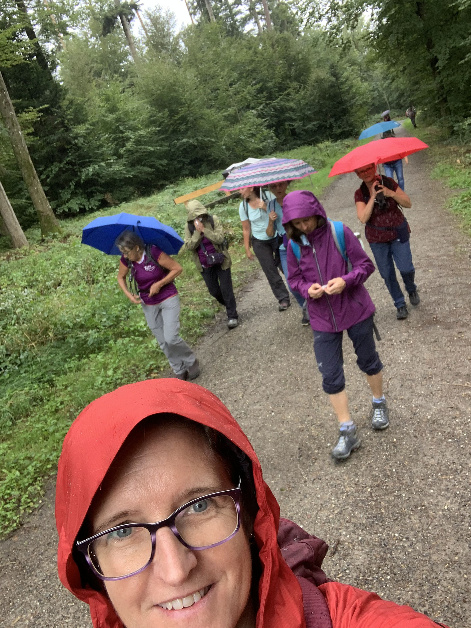 der Regen hat uns aber dich noch kurz eingeholt, hat aber der Stimmung keinen dämpfer gebracht