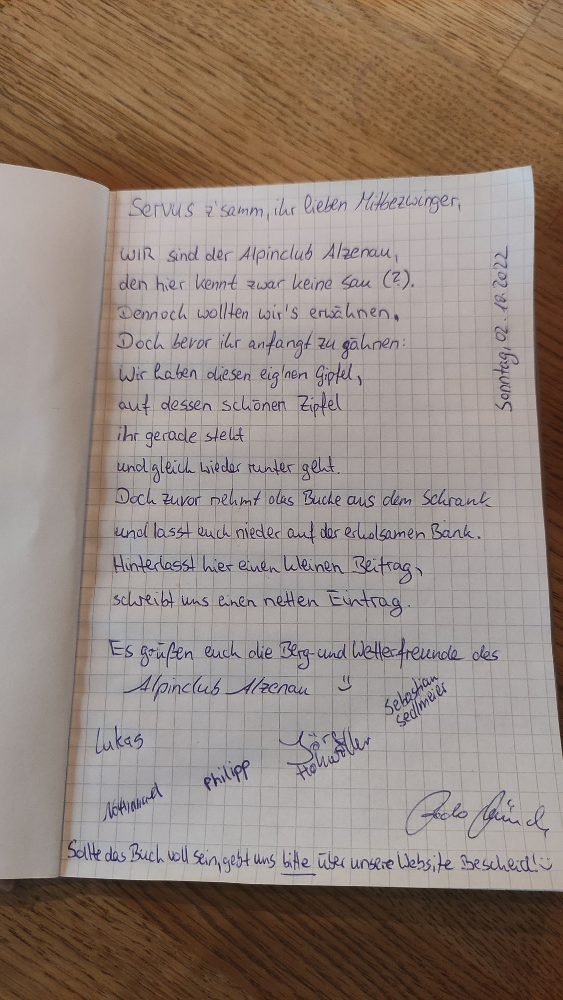 Unsere Grußworte im...