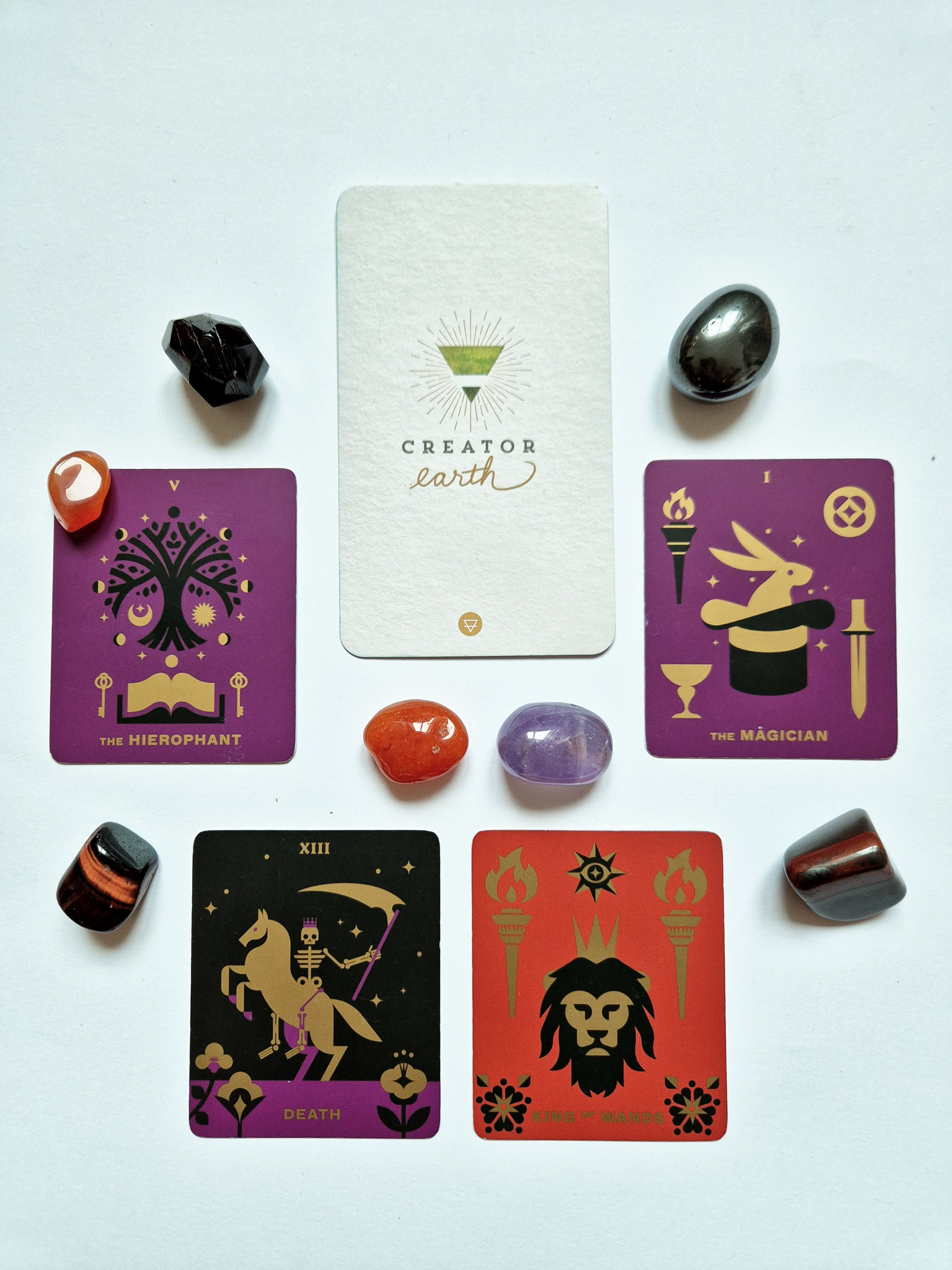 Tarot of the Velvet Moon, Sacred Creator's (Mitte oben)