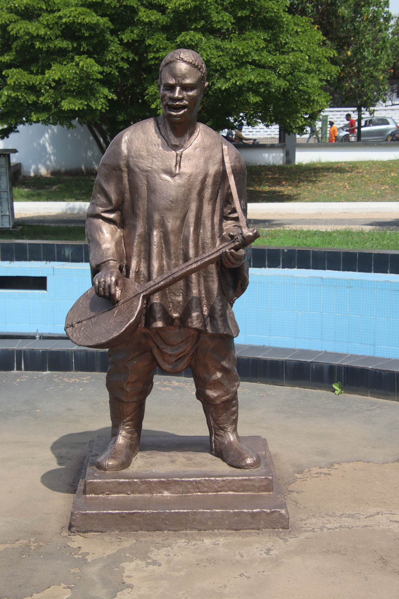 Im Mausoleum von Kwame Nkruma.