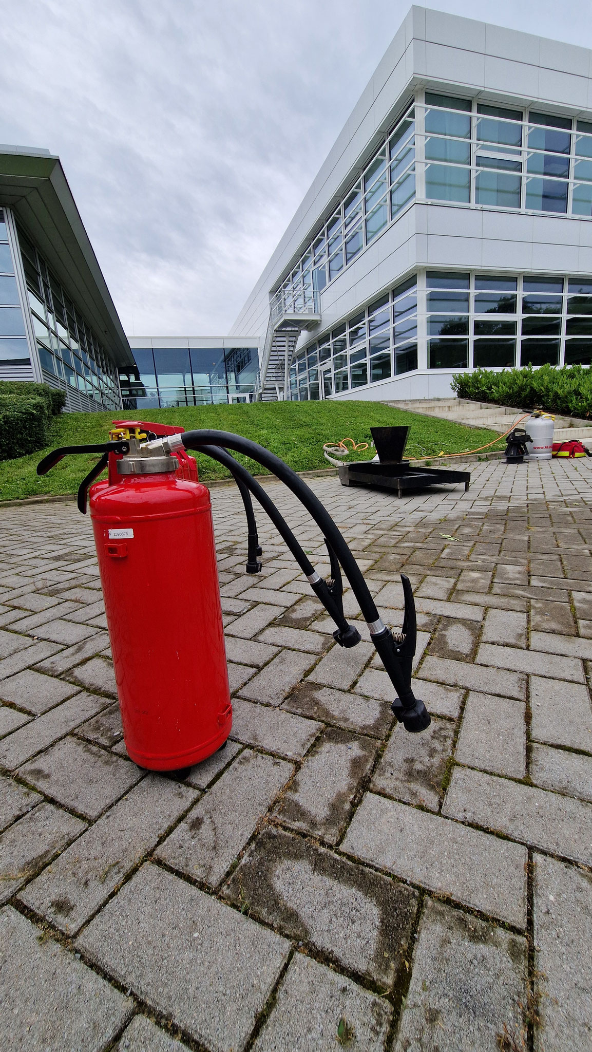 Feuerlöschertraining