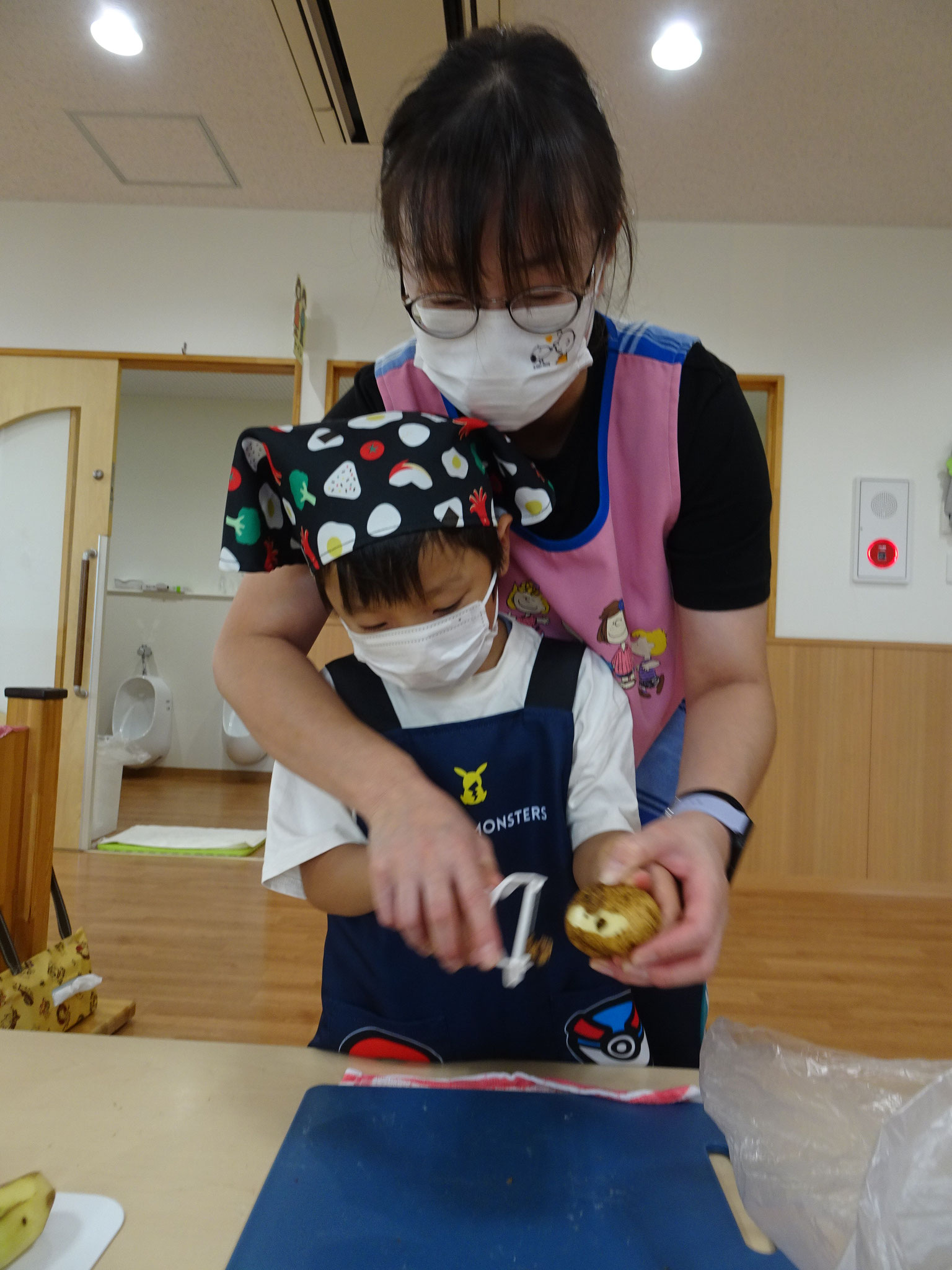 ゆっくり、ゆっくり…上手だね。