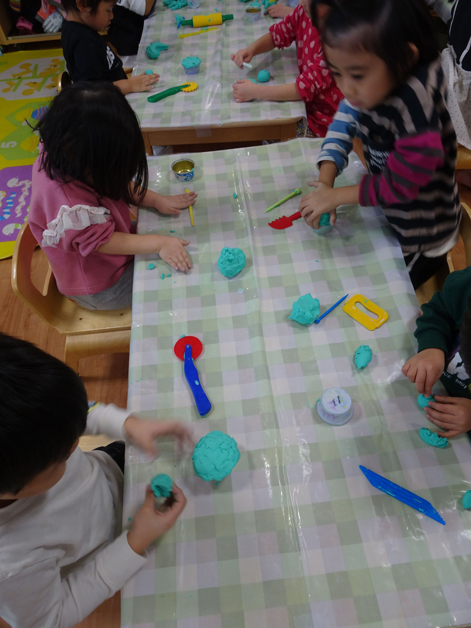 1/15　粘土遊び