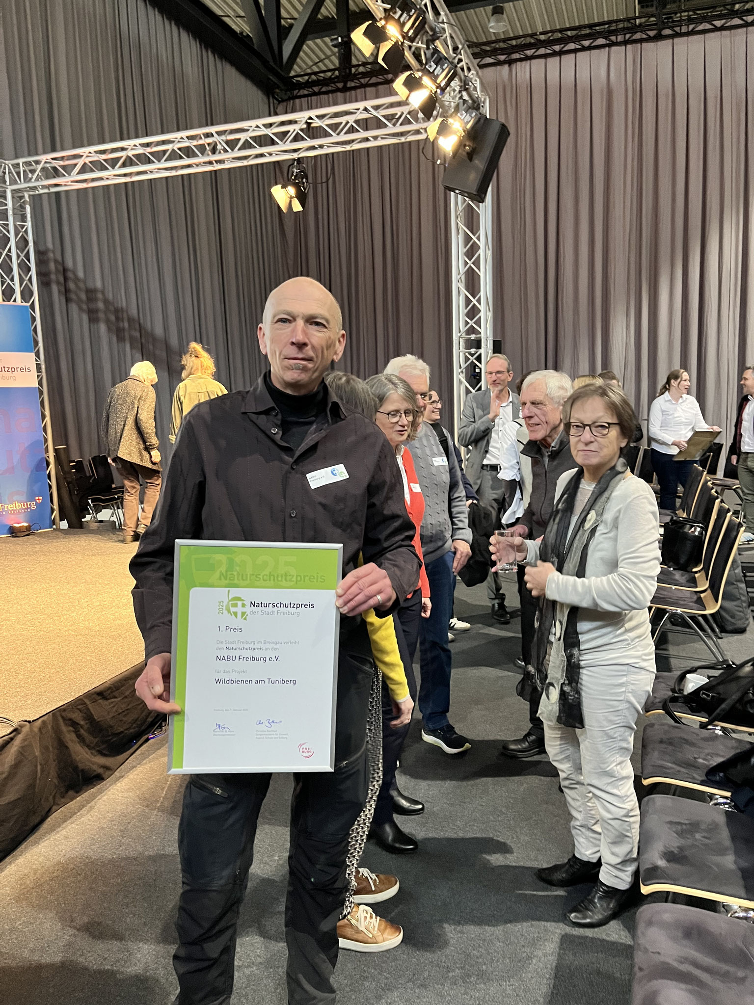 Der 1. Vorsitzende des NABU-Freiburg, Ralf Schmidt: Foto: NABU/Thomas Breitling