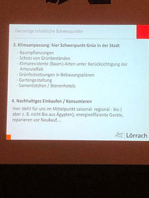 Schwerpunkte aus der Präsentation von Britta Staub-Abt