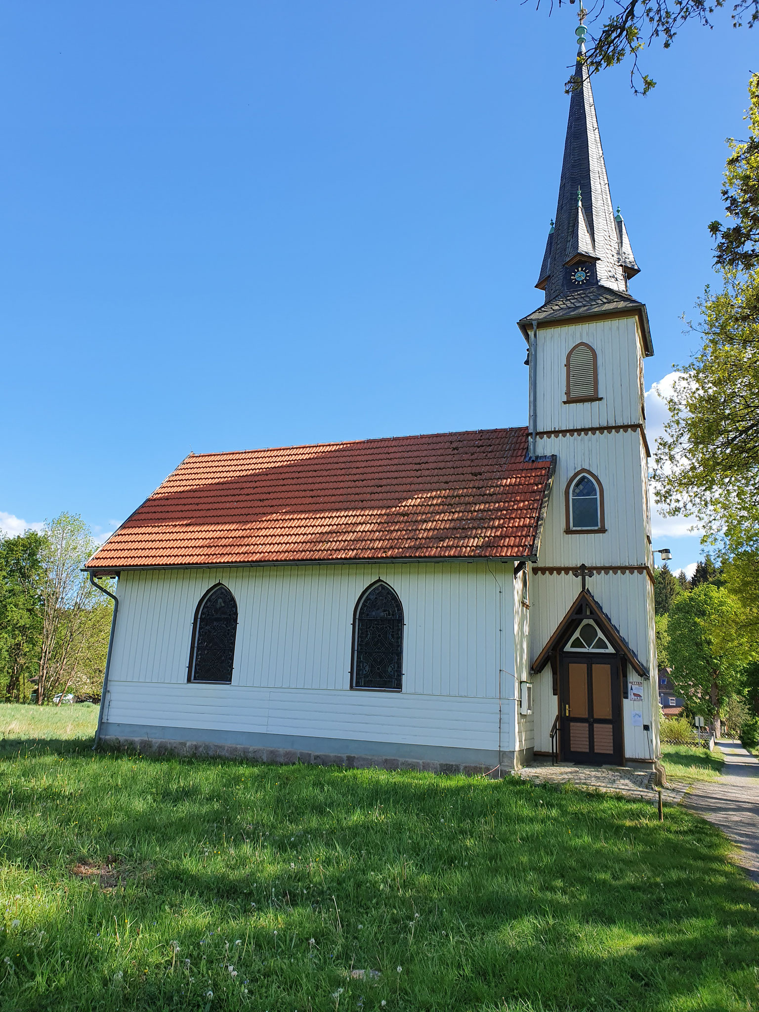 kleinste Holzkirche Deutschland in Elend