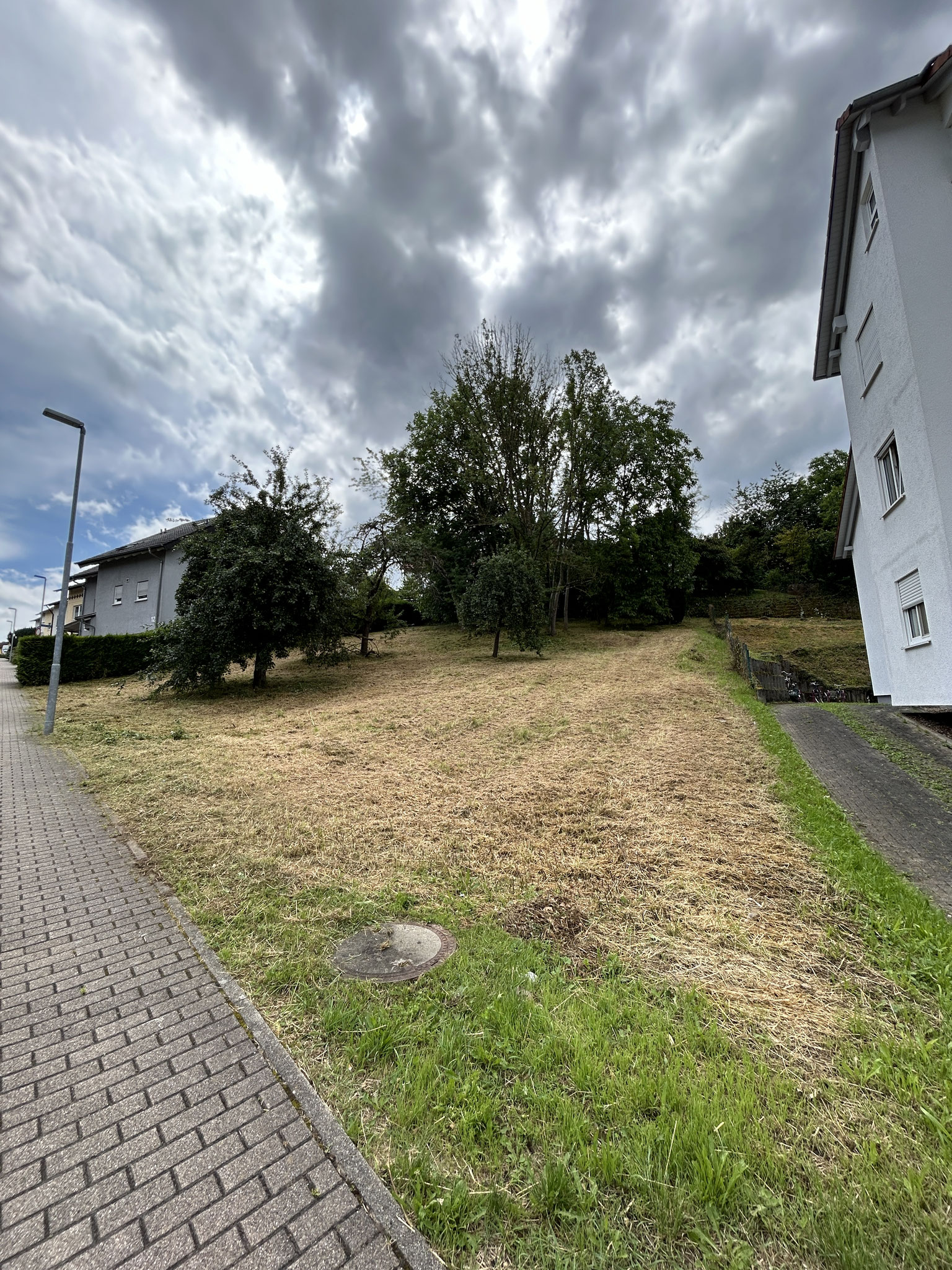 Mulcharbeiten in Wöschbach