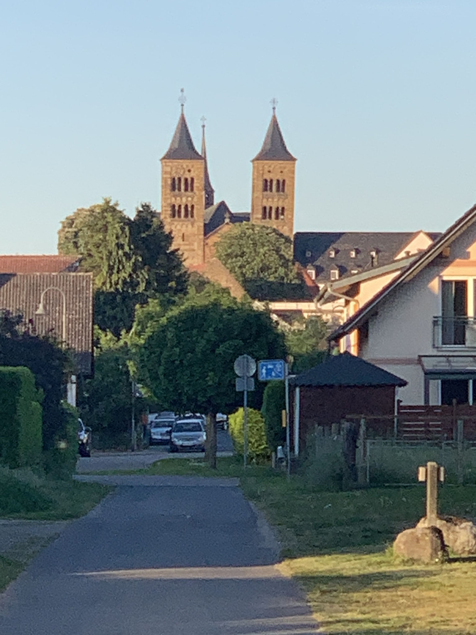 Die Fahrt geht über Ilbenstadt wieder zurück nachhause.