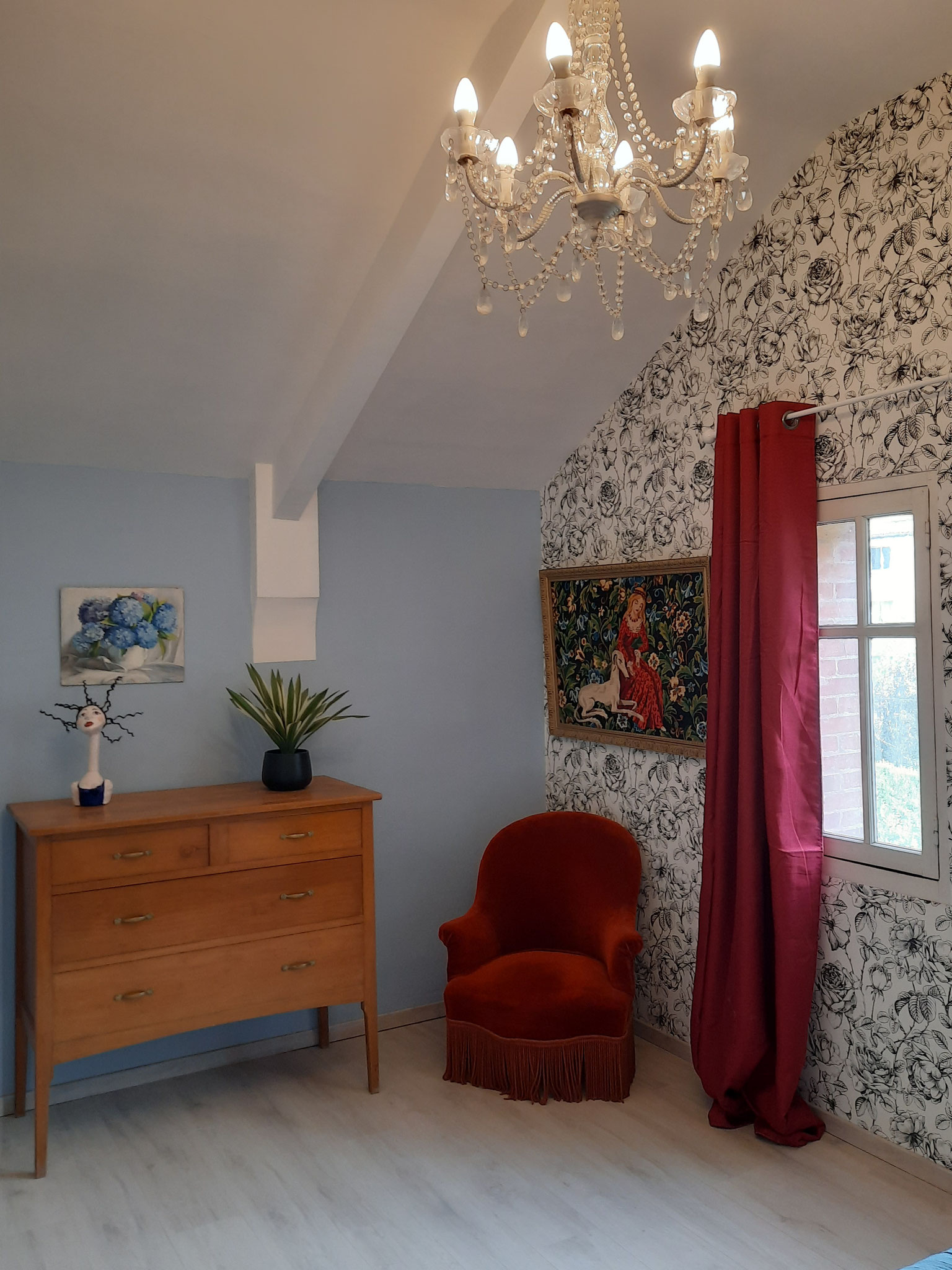 Chambre aux FLEURS