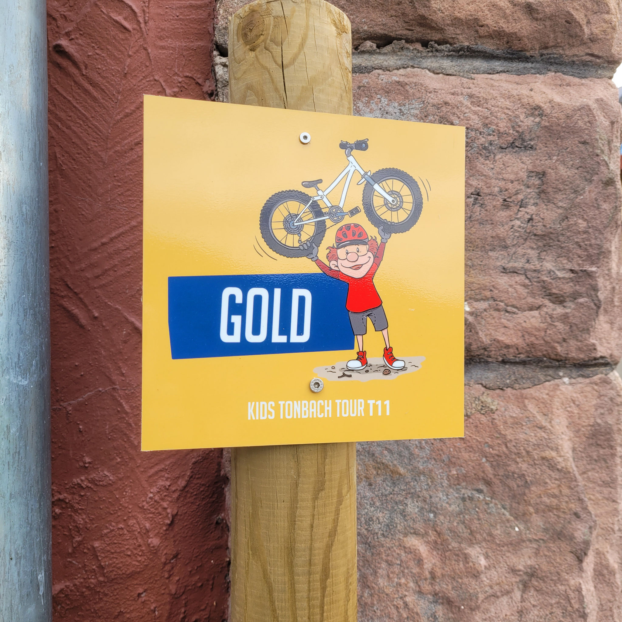 Illustrationen für die MTB Tour für Kinder in Baiersbronn.