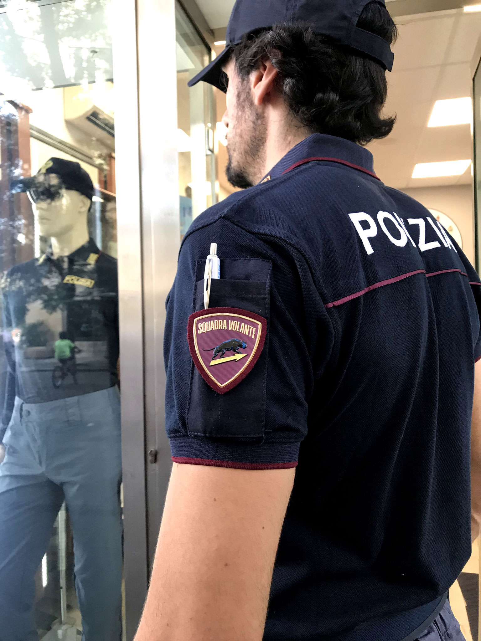 Felpa polizia hot sale