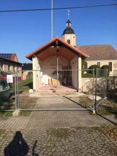 Umbau Gerätehaus um 1,80 m nach vorn. Grund Neubeschaffung eines TSF-W