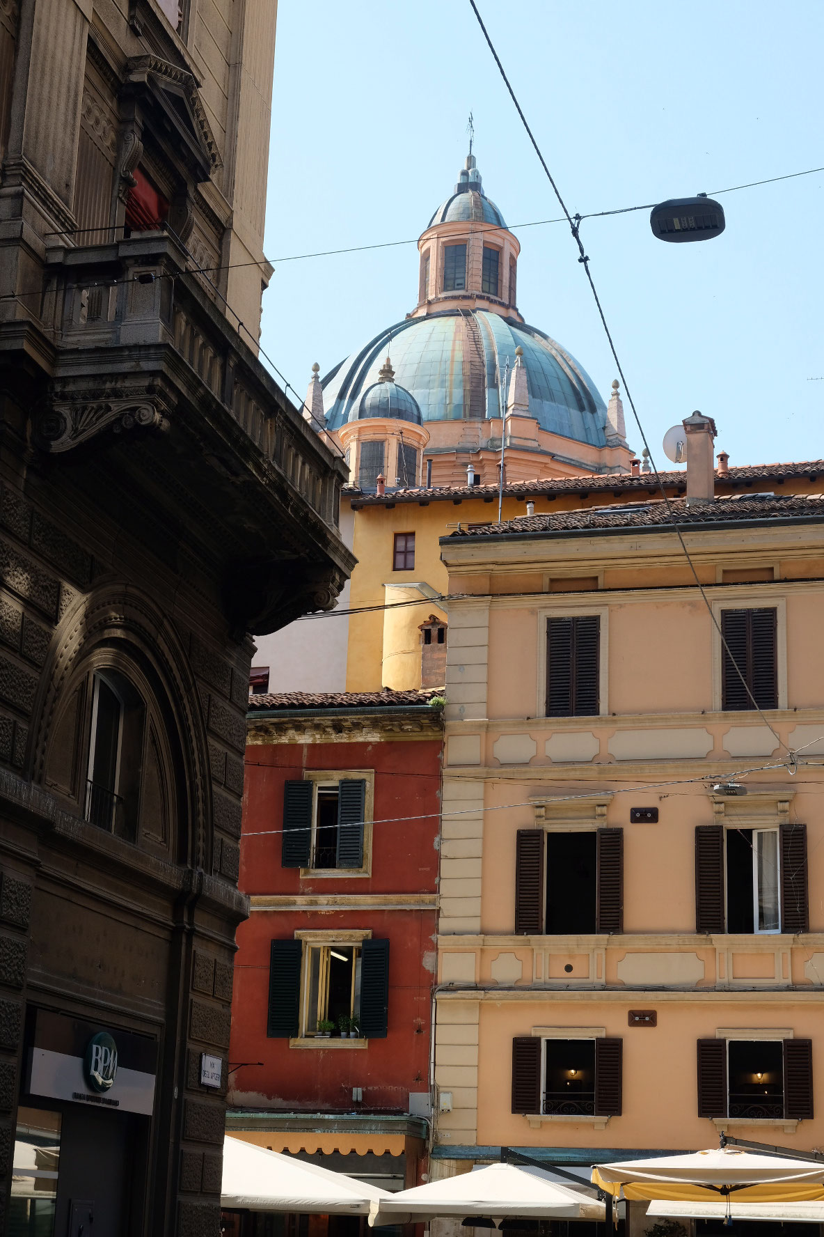 Die Altstadt in Bologna