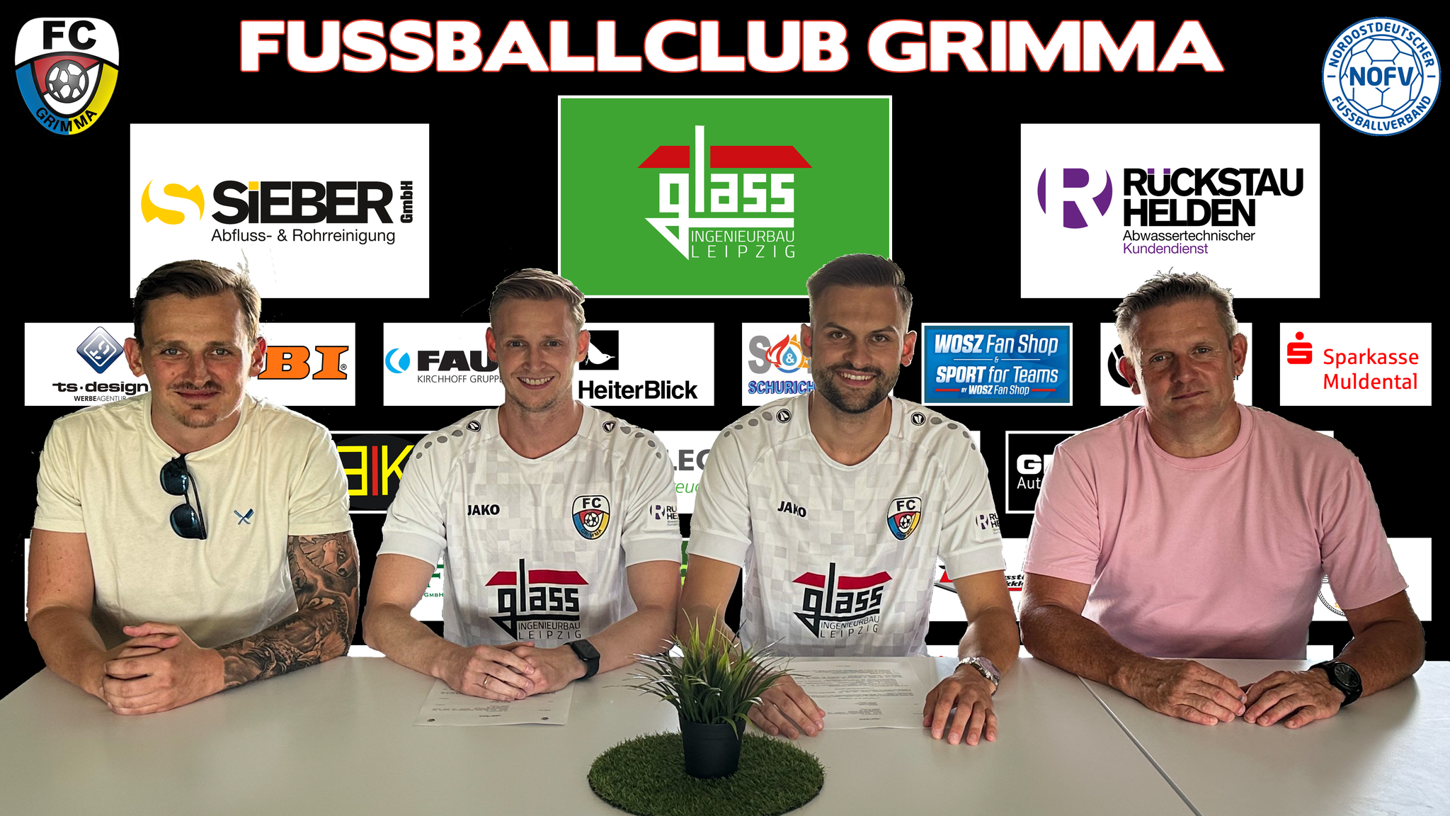 Lucas Bartsch und Vincent Markus verlängern in Grimma