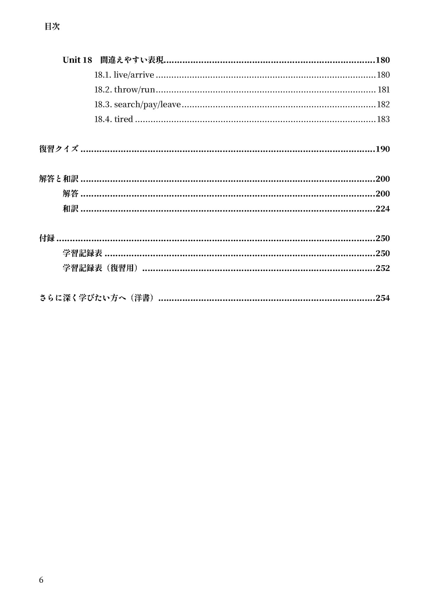 目次