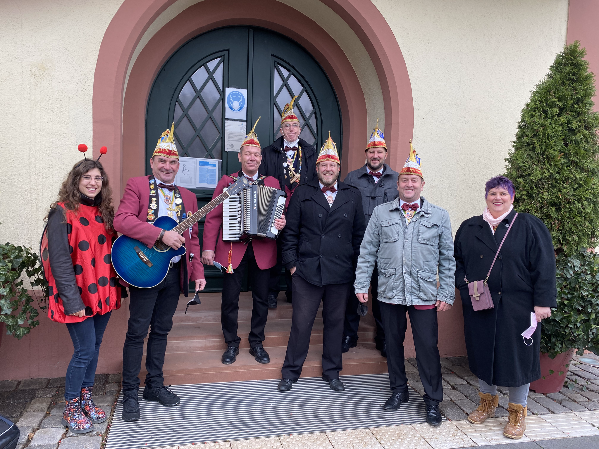 Unser nächster Zwischenstopp führte uns an unser schönes Rathaus. 