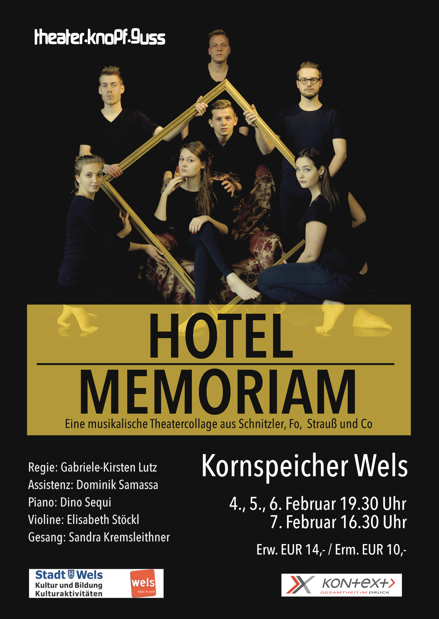 Layout: Claudia Pichler, Bild: Junges Theater Wels 