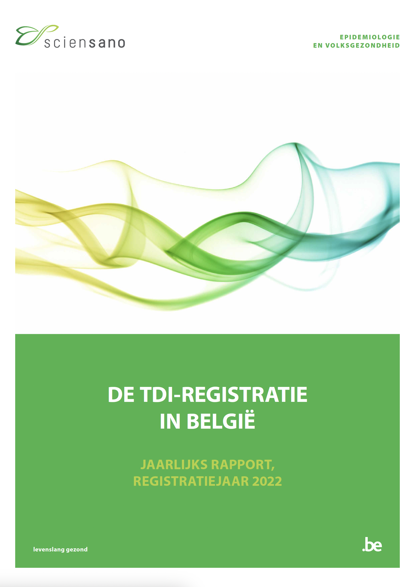 Sciensano - Rapport