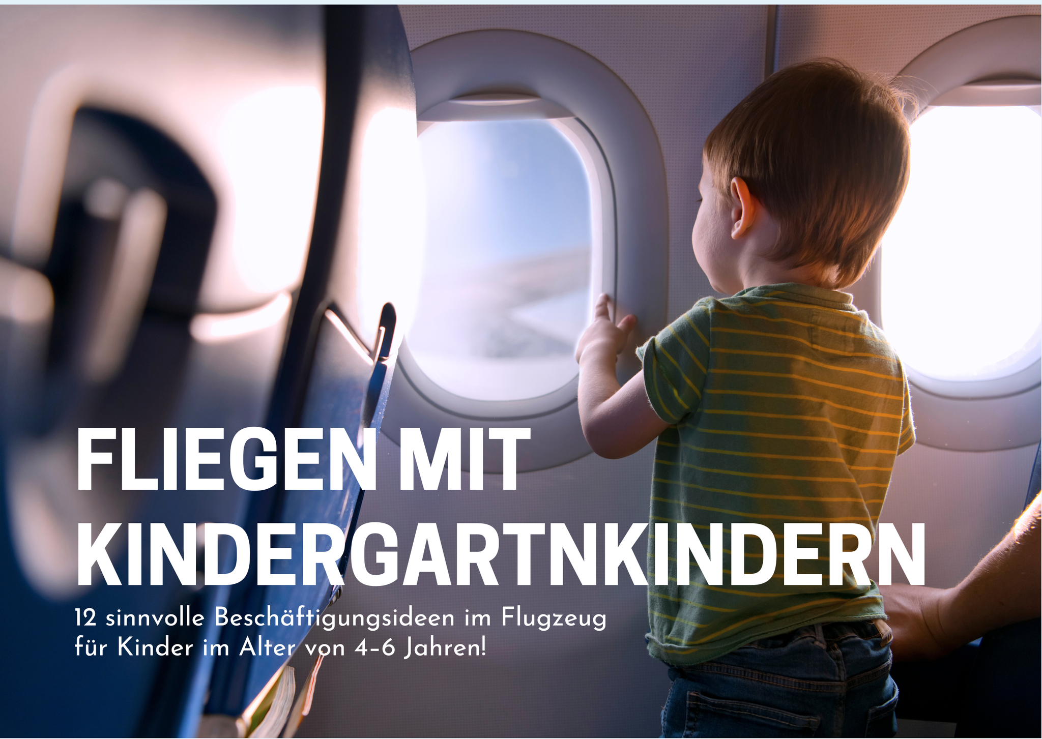 Fliegen mit Kindergartenkindern