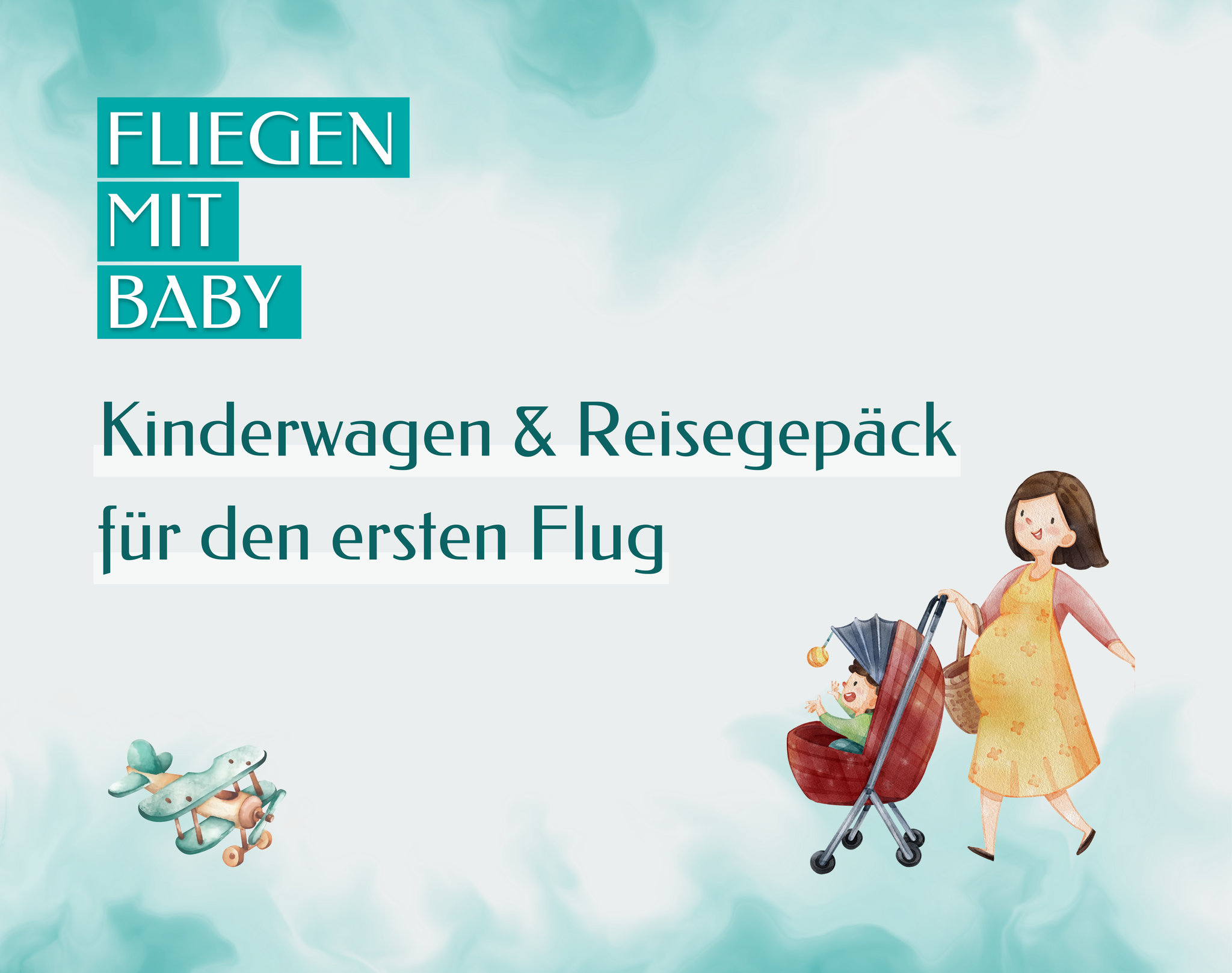 Wie kommt der Kinderwagen in den Urlaub?
