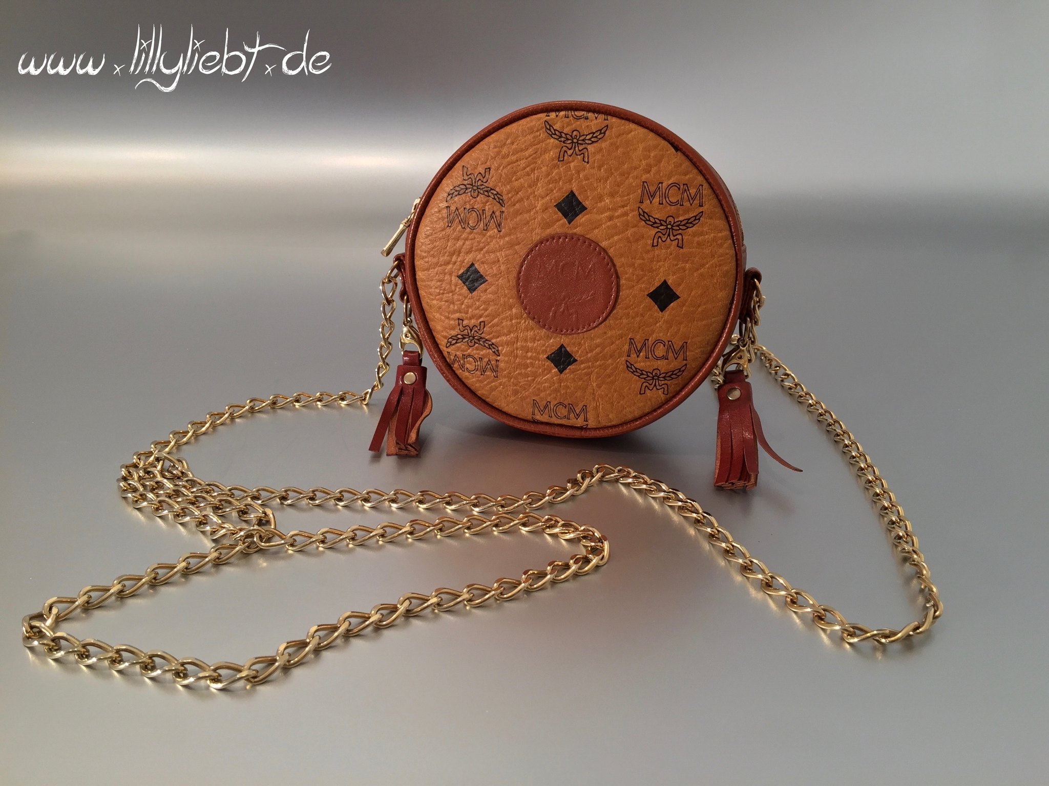 MCM Tambourine in Cognac Ankauf Verkauf Second Hand