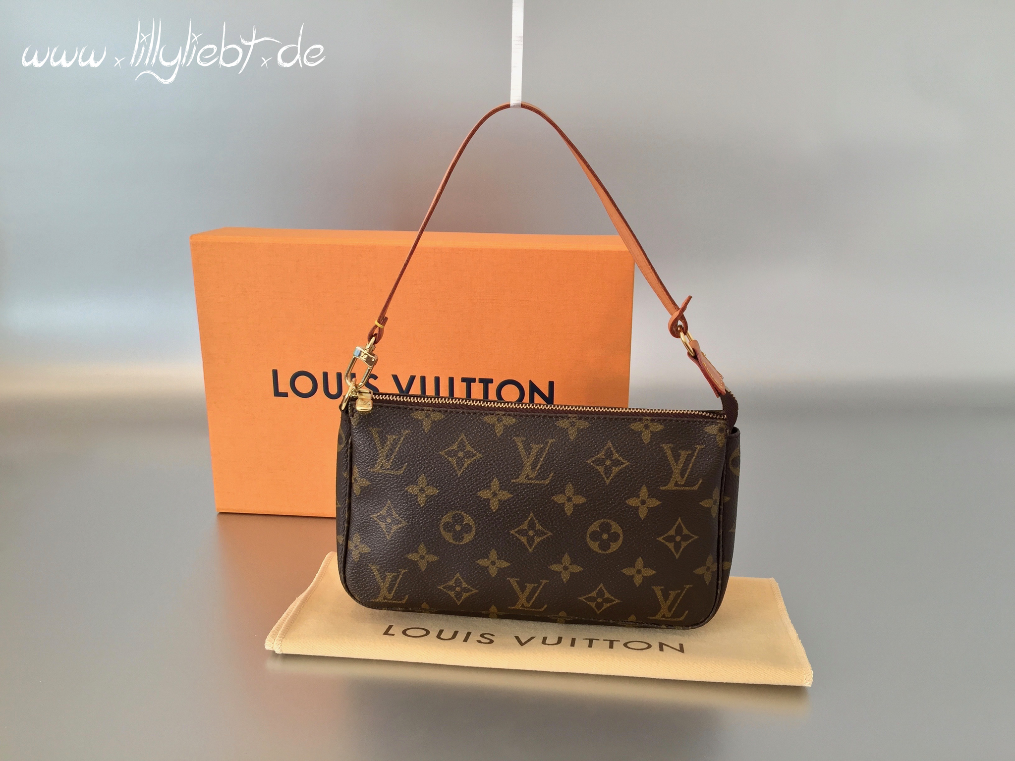 Louis Vuitton Monogram Canvas Pochette Accessoires Ankauf Verkauf Second Hand Designertaschen und Accessoires