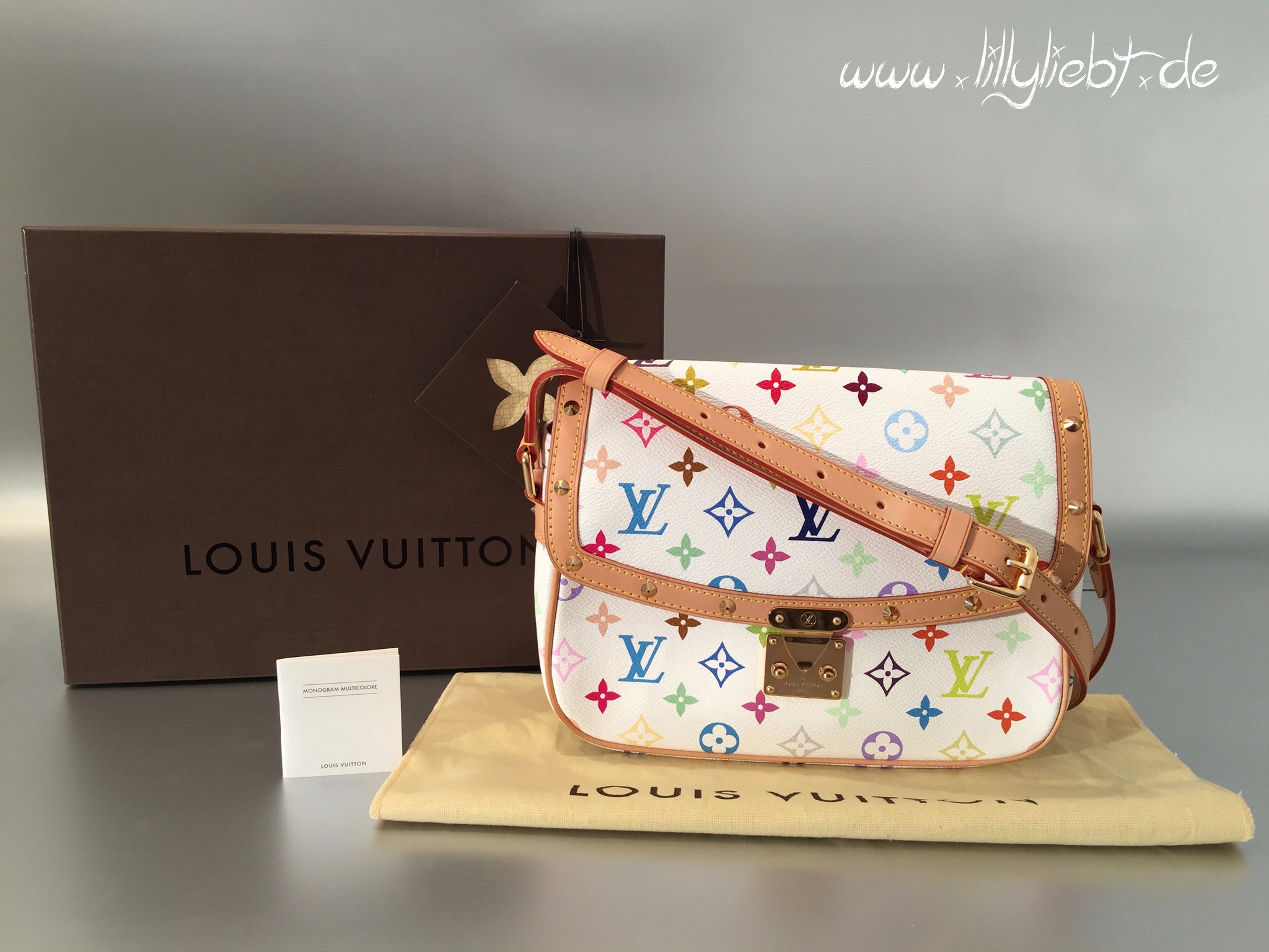 Sologne cloth bag Louis Vuitton Multicolour in Cloth - 16508815