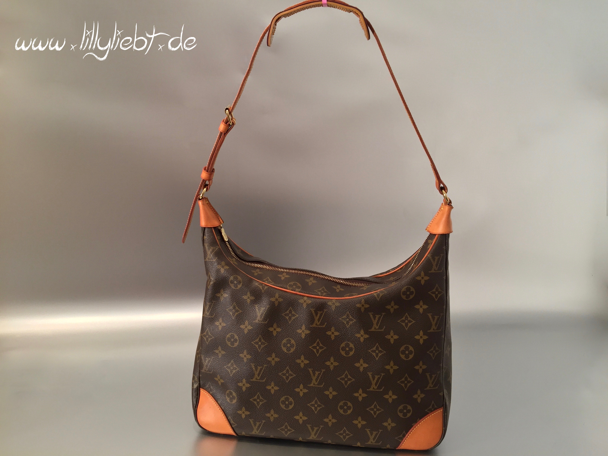 Date Code & Stamp] Louis Vuitton Monogram Boulogne Sac Ballad Bag