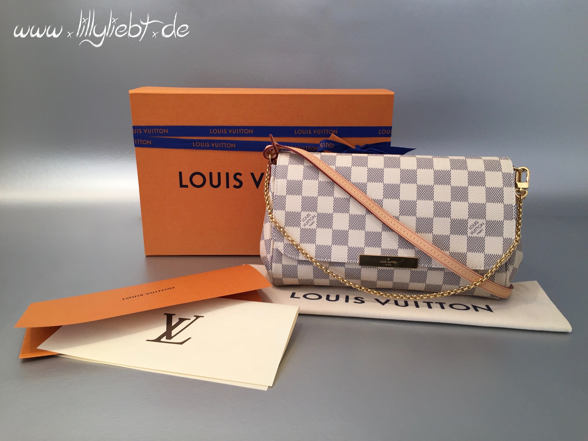 Louis Vuitton Damier Azur Favorite auf Echtheit prüfen – Echtheitscheck