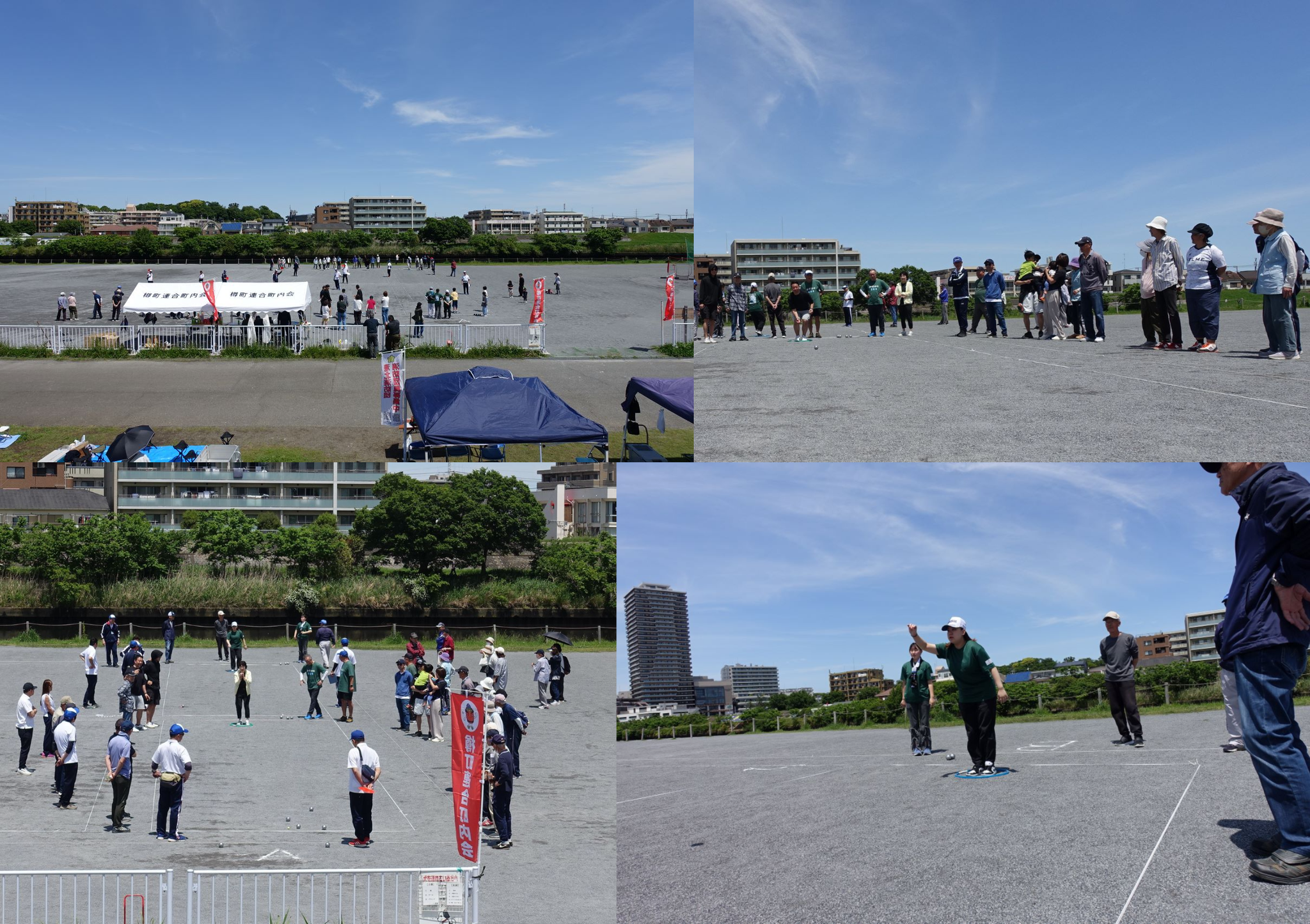 決定戦と3位決定戦は同時進行