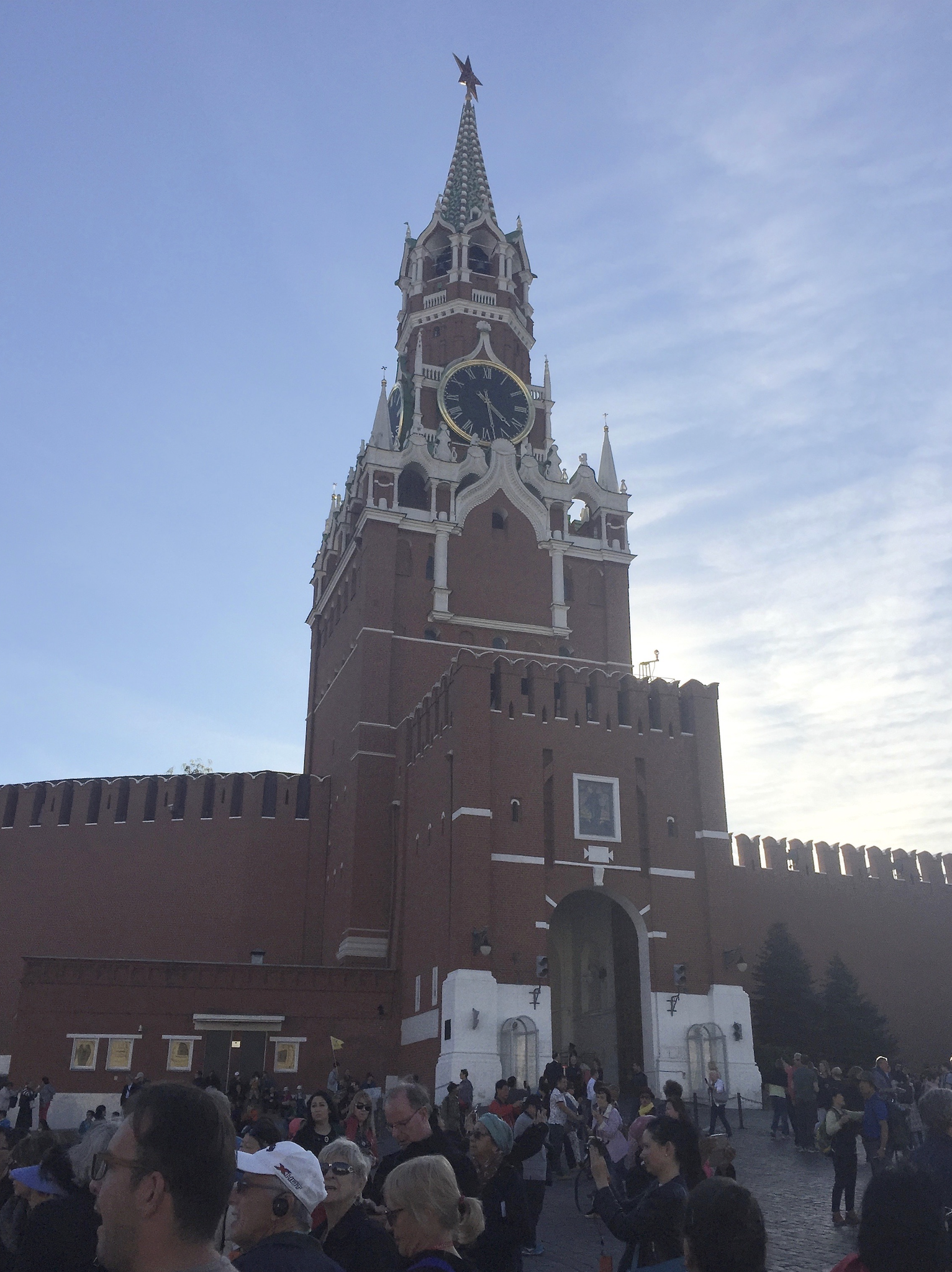 Inside the Kremlin in Moscow
