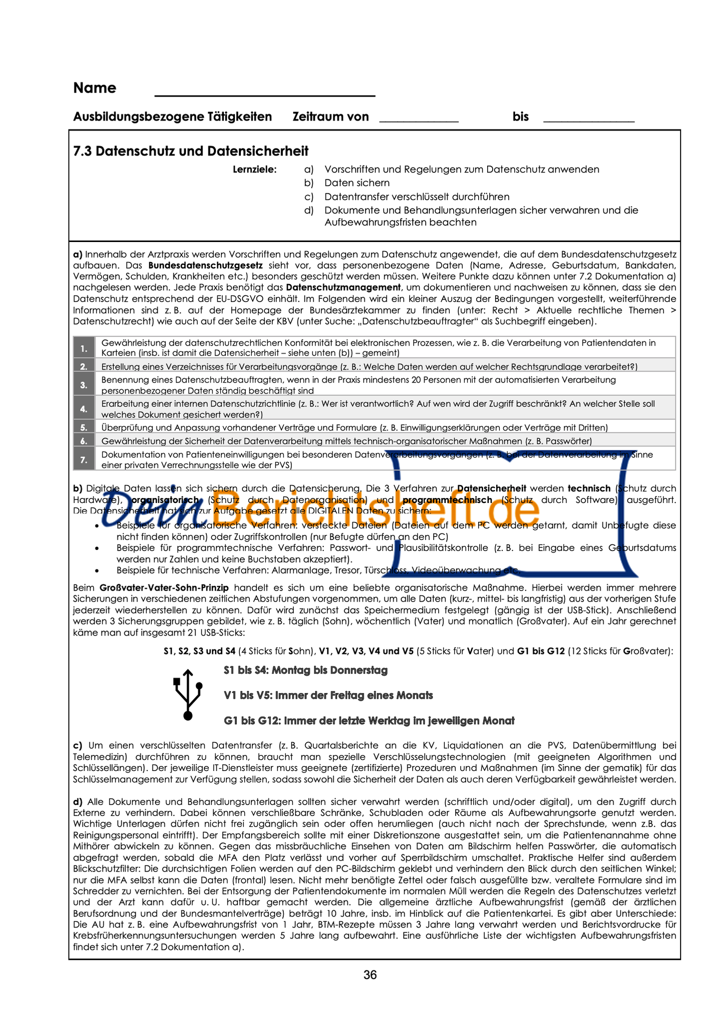 Mfa Berichtsheft Musterlosung Das Mfa Zfa Berichtsheft