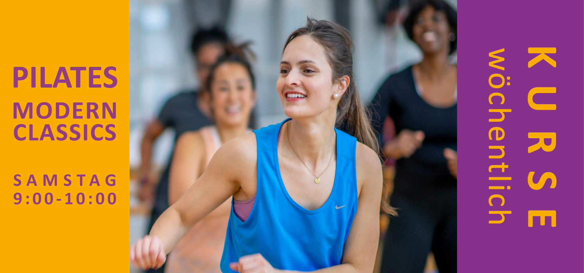 TABATA oder PILATES MODERN CLASSICS jeden Samstag von 9:00-10:00h