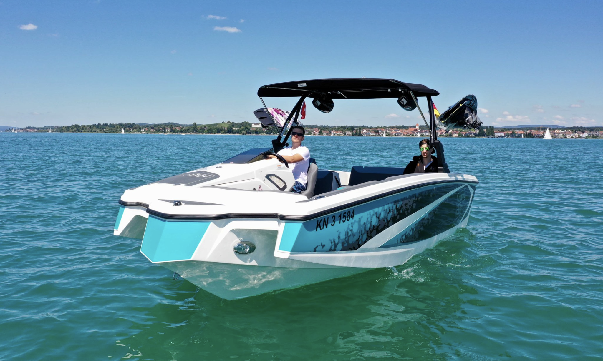HeyDay WT2 auf dem Bodensee