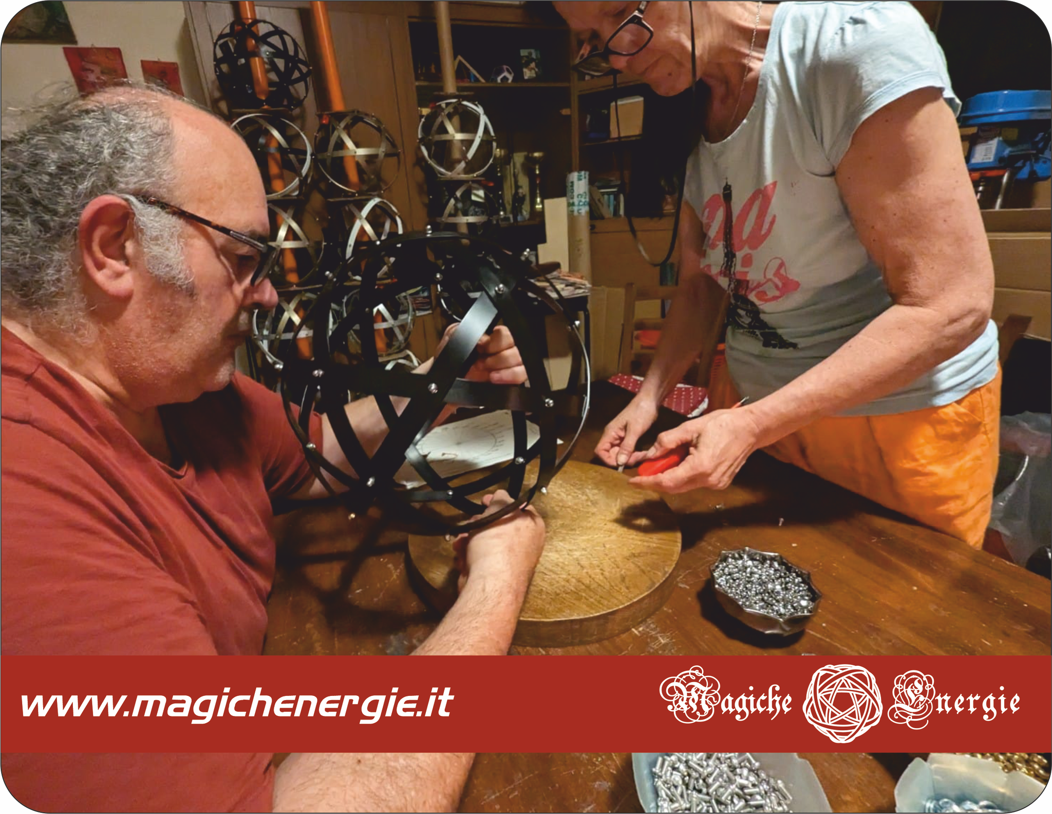 magichenergie.it - Creazione Pentasfere ad alta energia orgonica