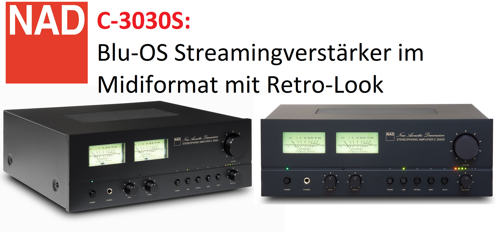 NAD C3030S BluOS Verstärker