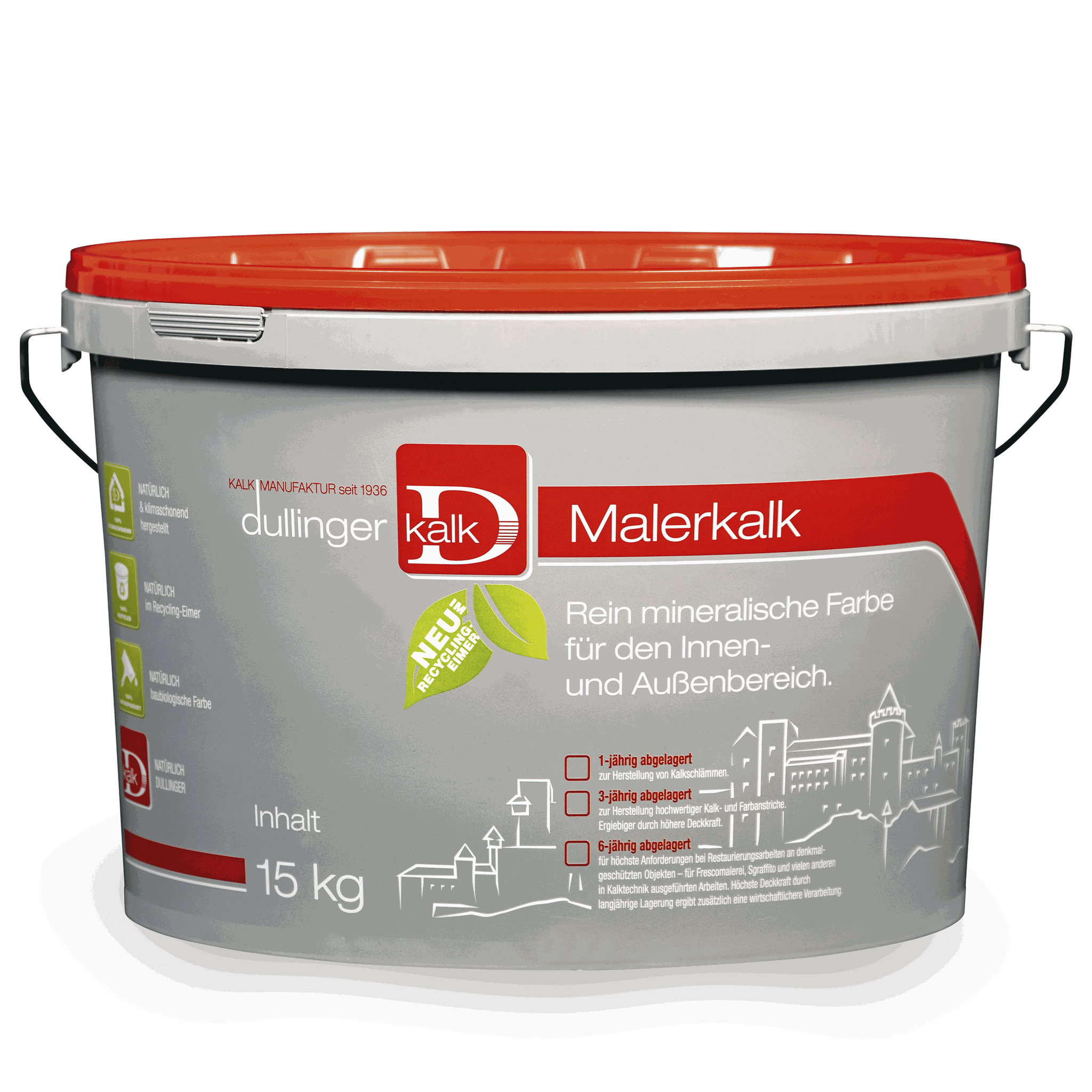 Dullinger Malerkalk 1 bis 6 Jahre gereift im Eimer