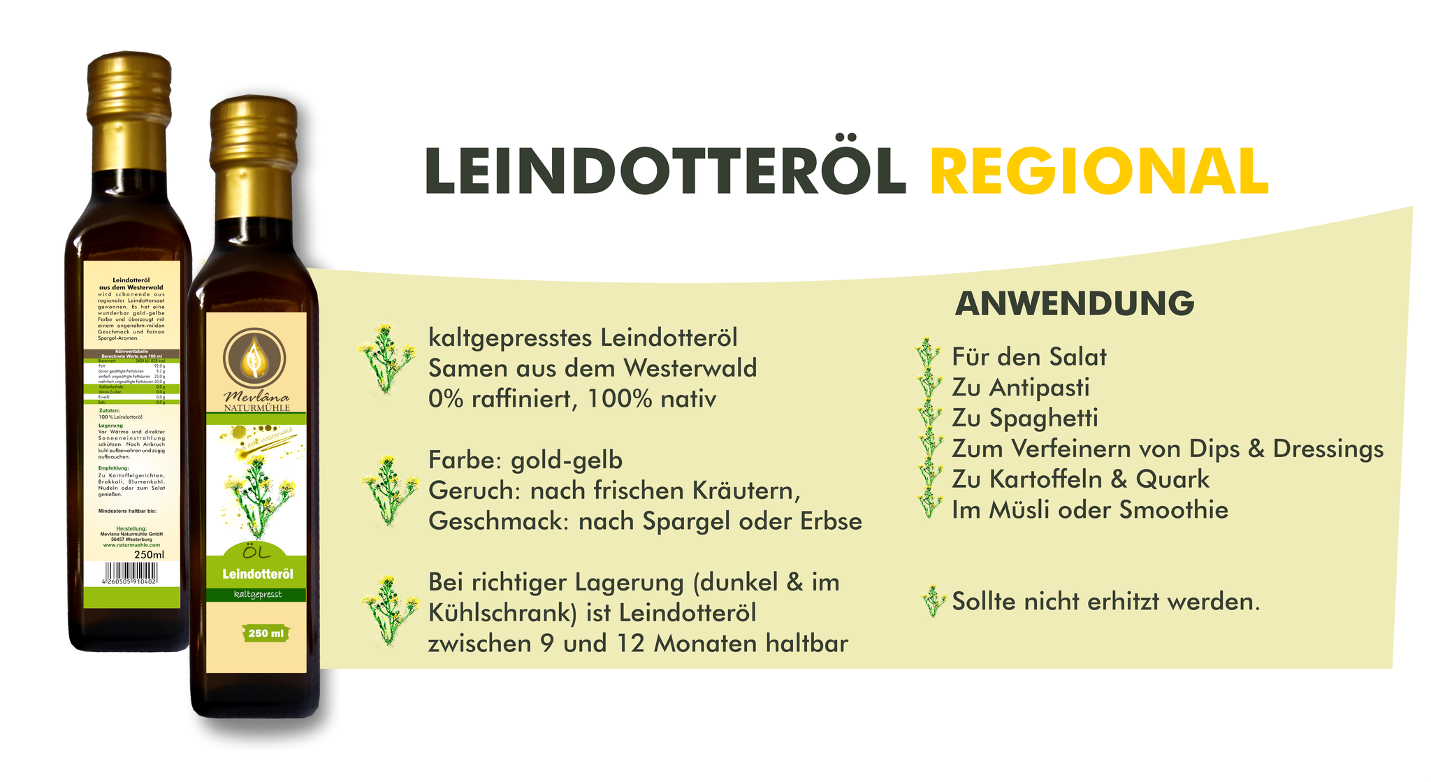 Leindotteröl kaufen