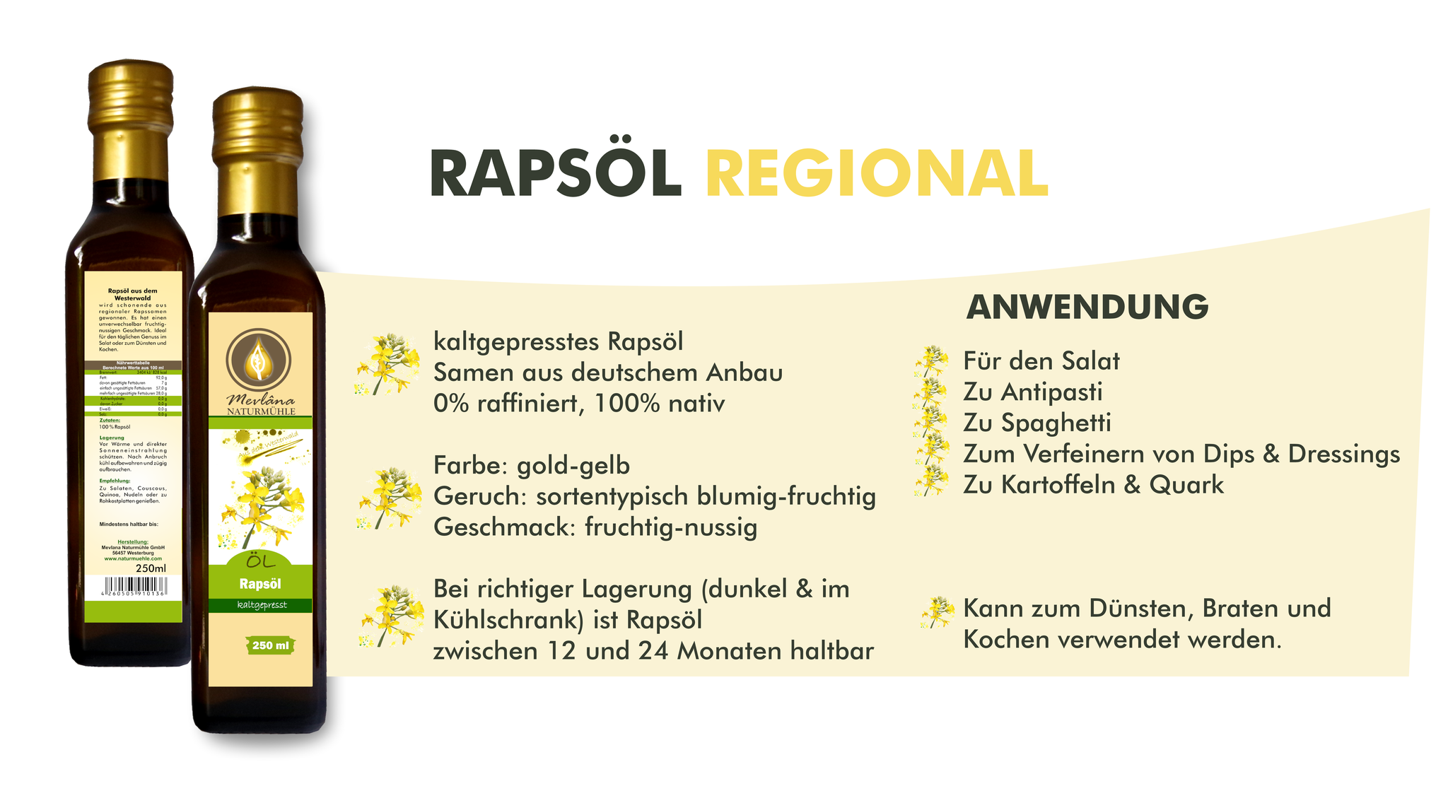 Rapsöl kaufen