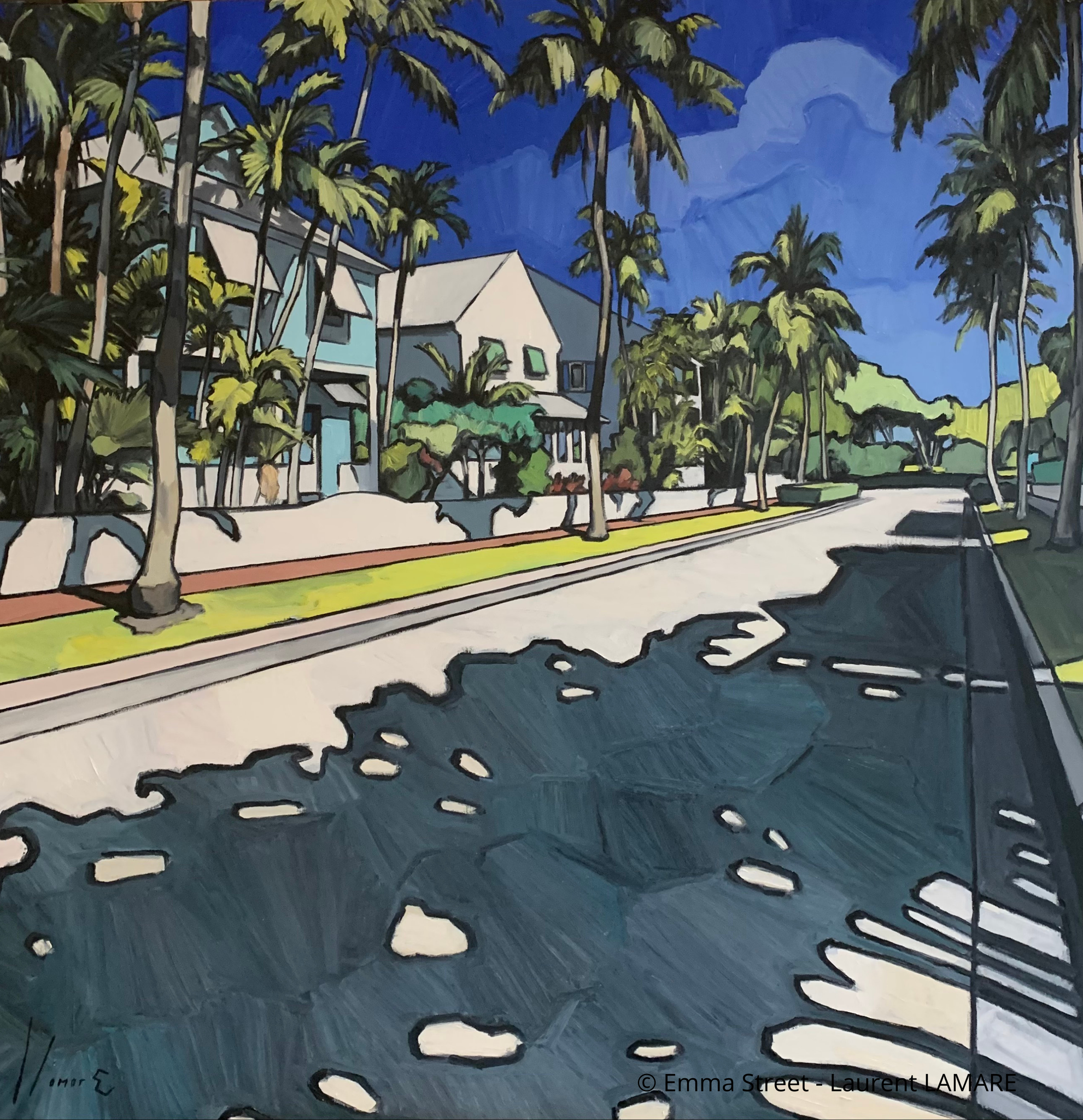 - Emma Street - Key West - 100x100cm