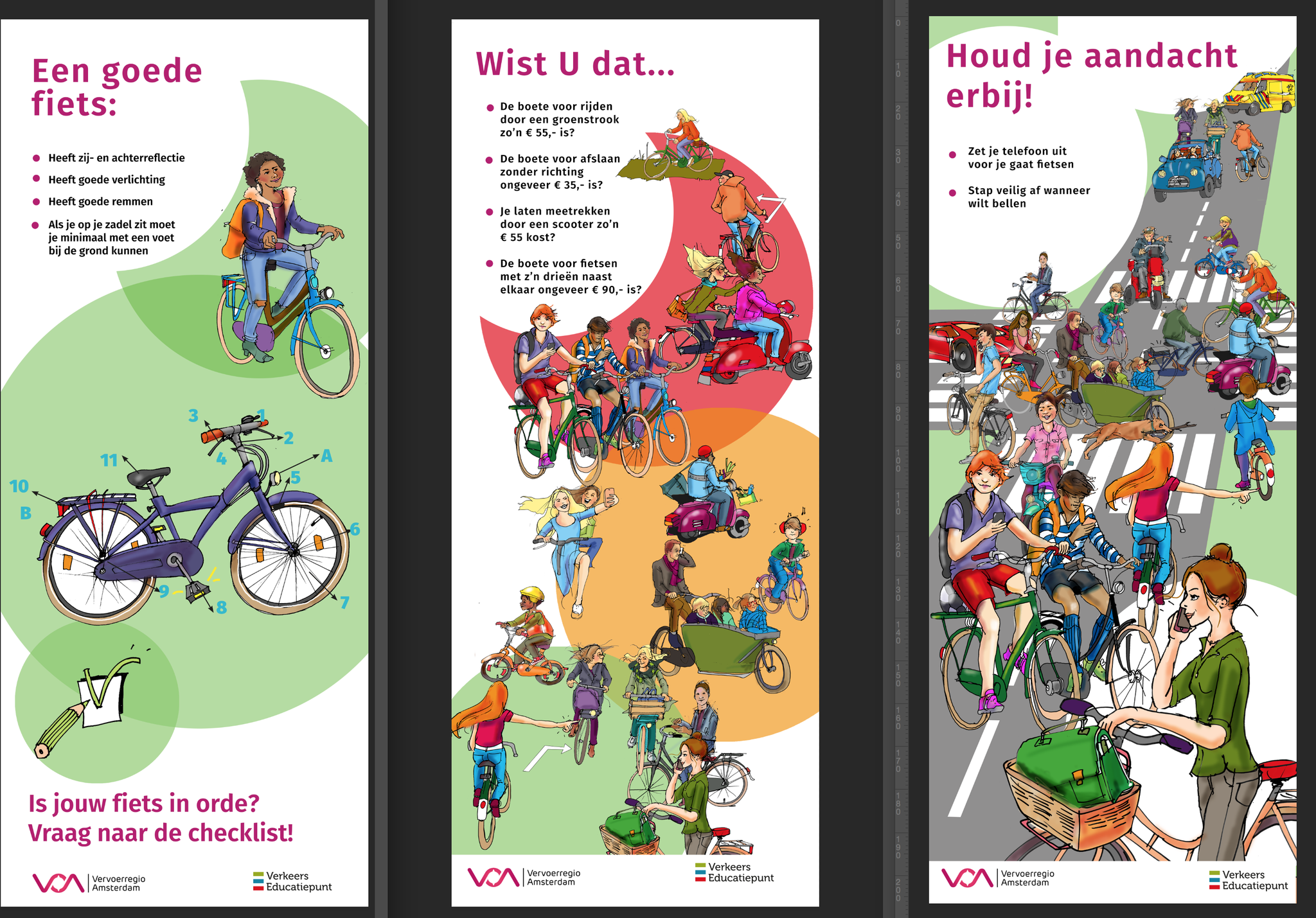 Vervoersregio Amsterdam: banners t.b.v. groep 8