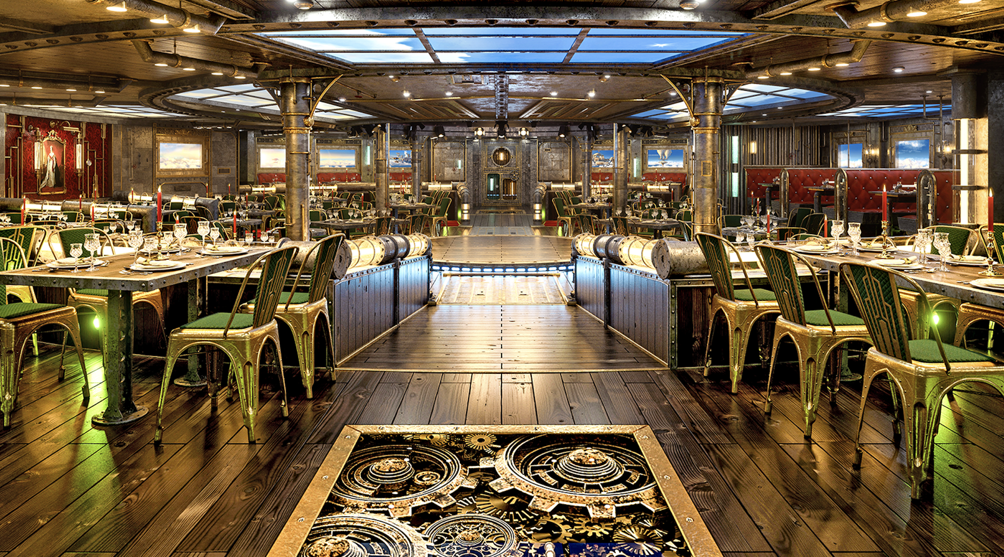 AIDAnova - Time Machine Restaurant © AIDA