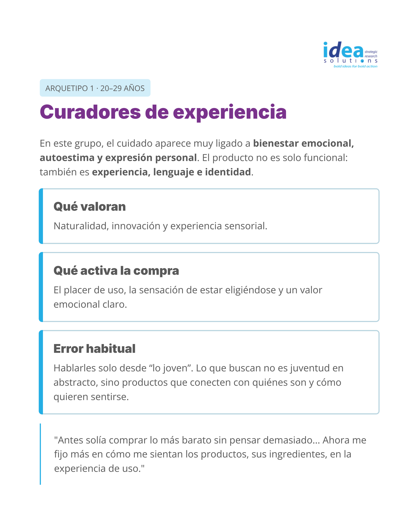 4. Curadores de experiencia