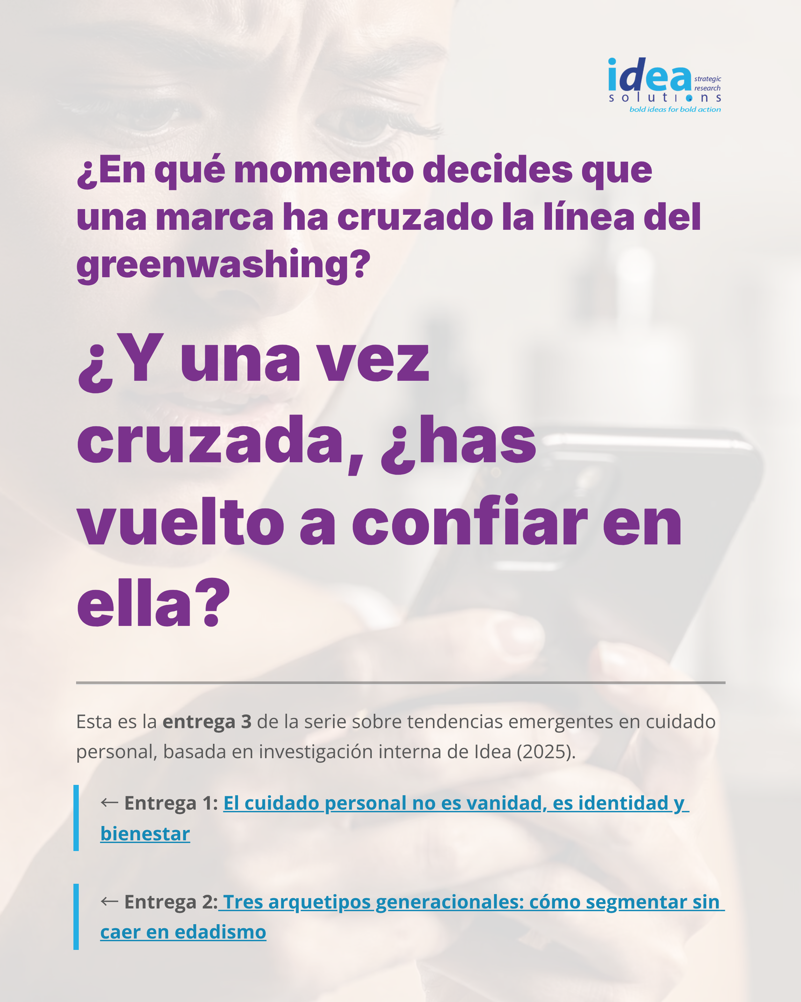 14. ¿En qué momento una marca cruza la línea del greenwashing?