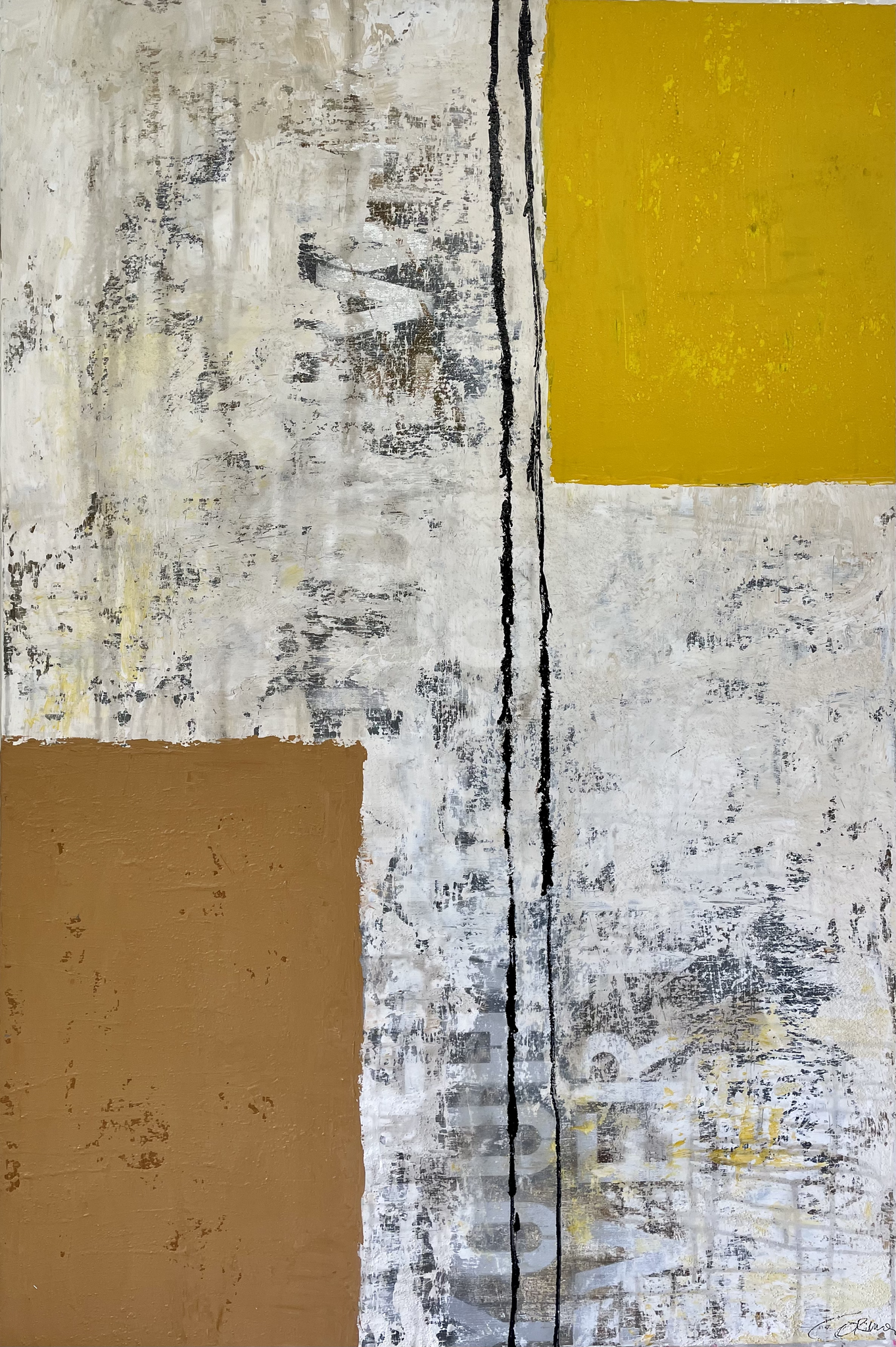 "YOU ARE MY SUN" 2021 Acryl / Mischtechnik 120x80