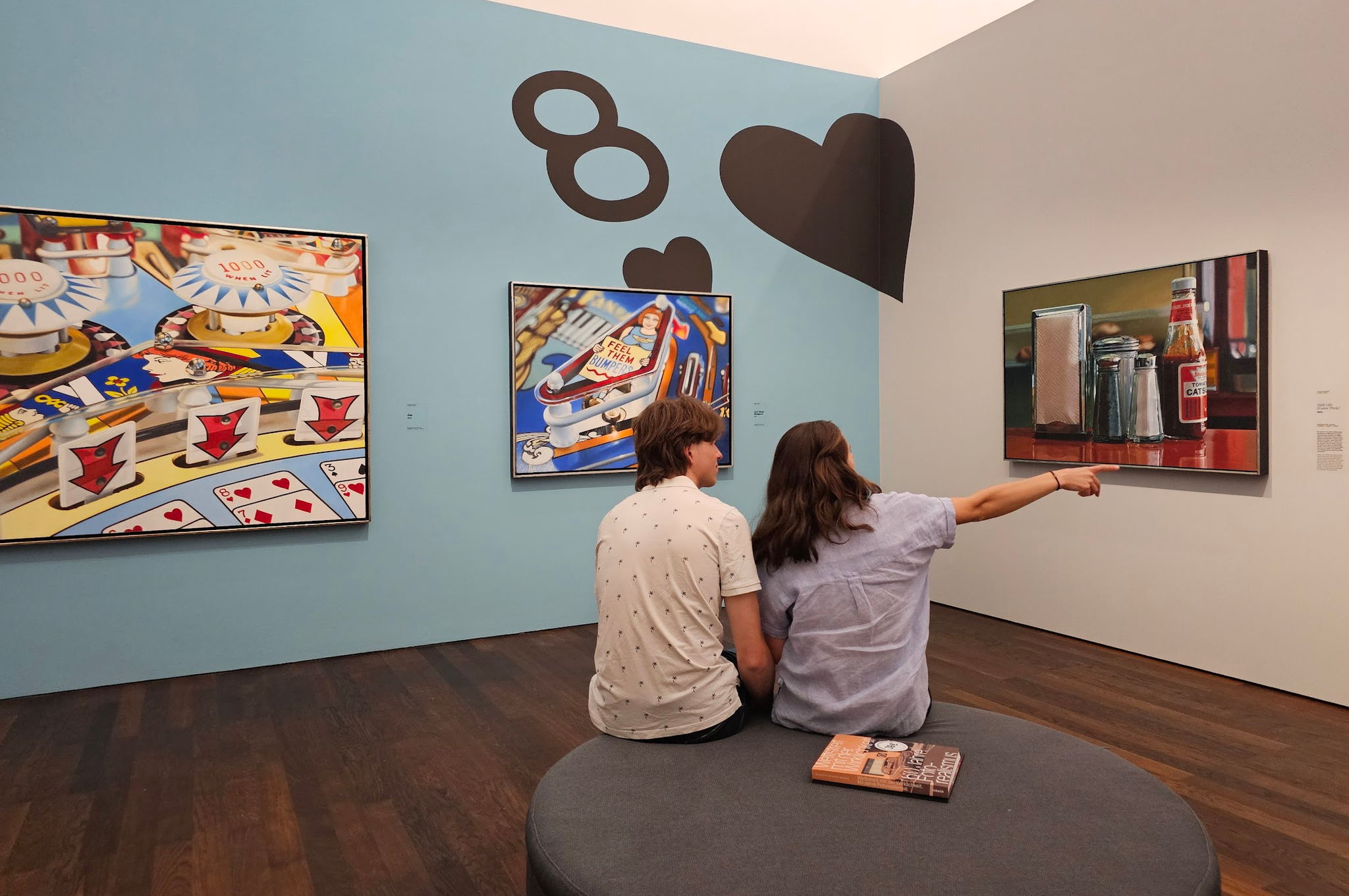 Ausstellungsansicht "Wettstreit mit der Wirklichkeit"
