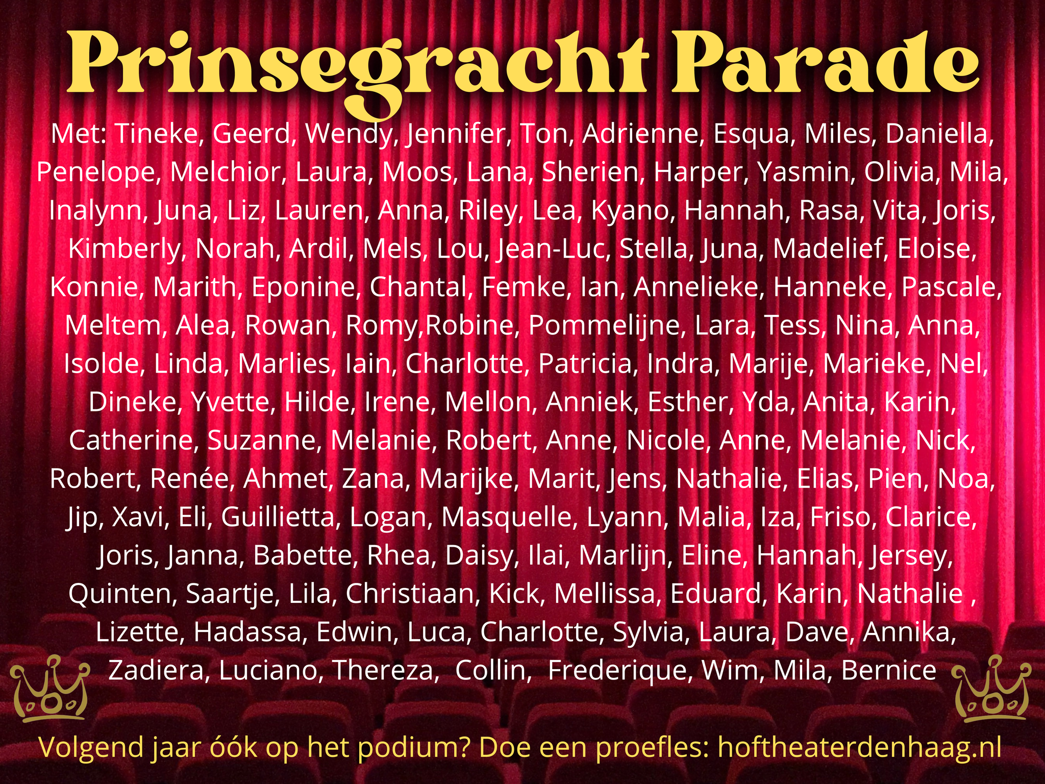 Prinsegracht Parade mei 2024
