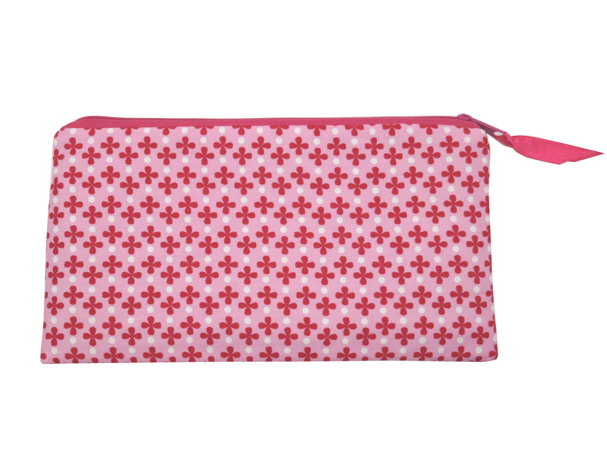 Schminktasche/Kosmetiktasche Pink Blumen Universaltasche